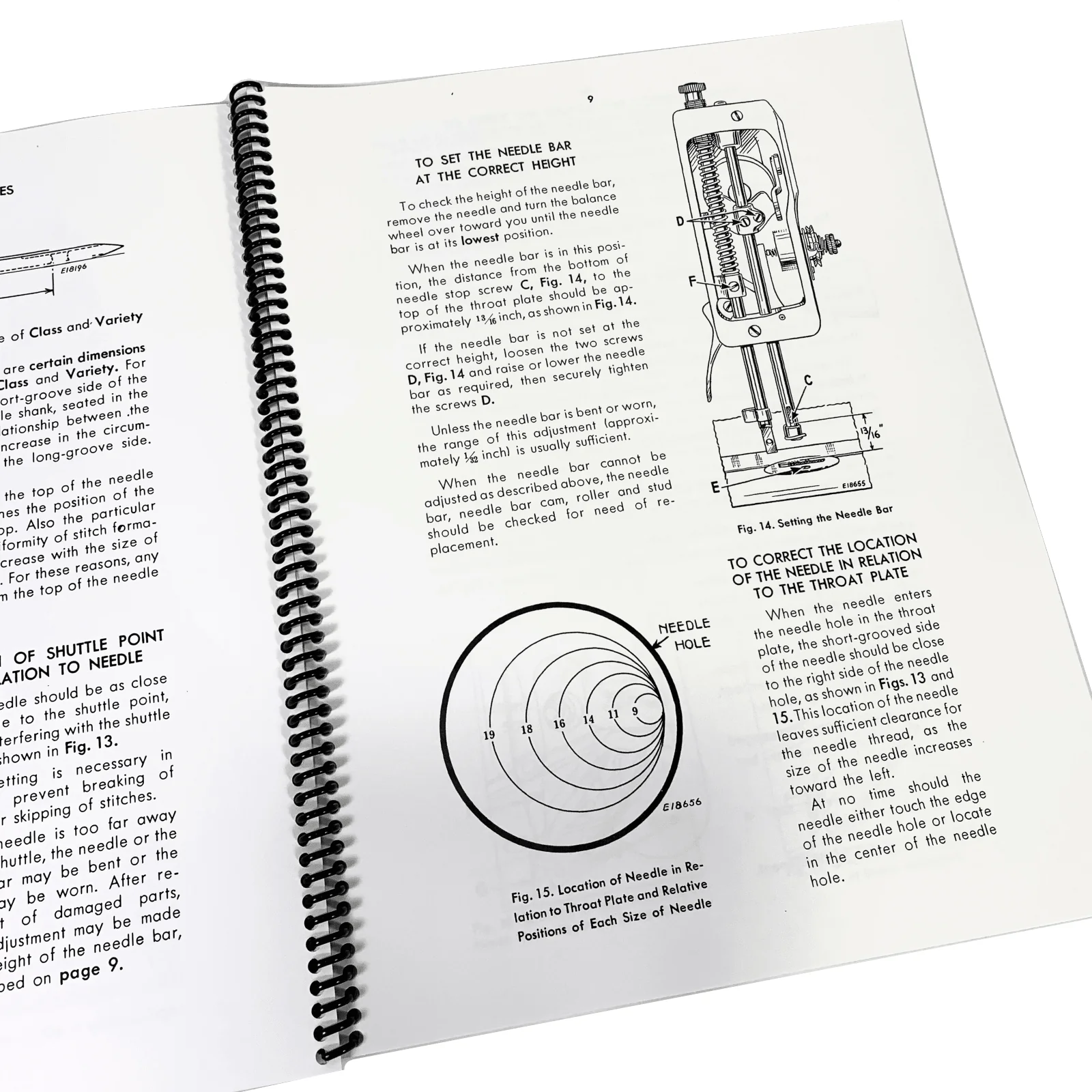 Singer Class 127 128 Sewing Machine Adjusters Service Repair Manual NEW - Image 3