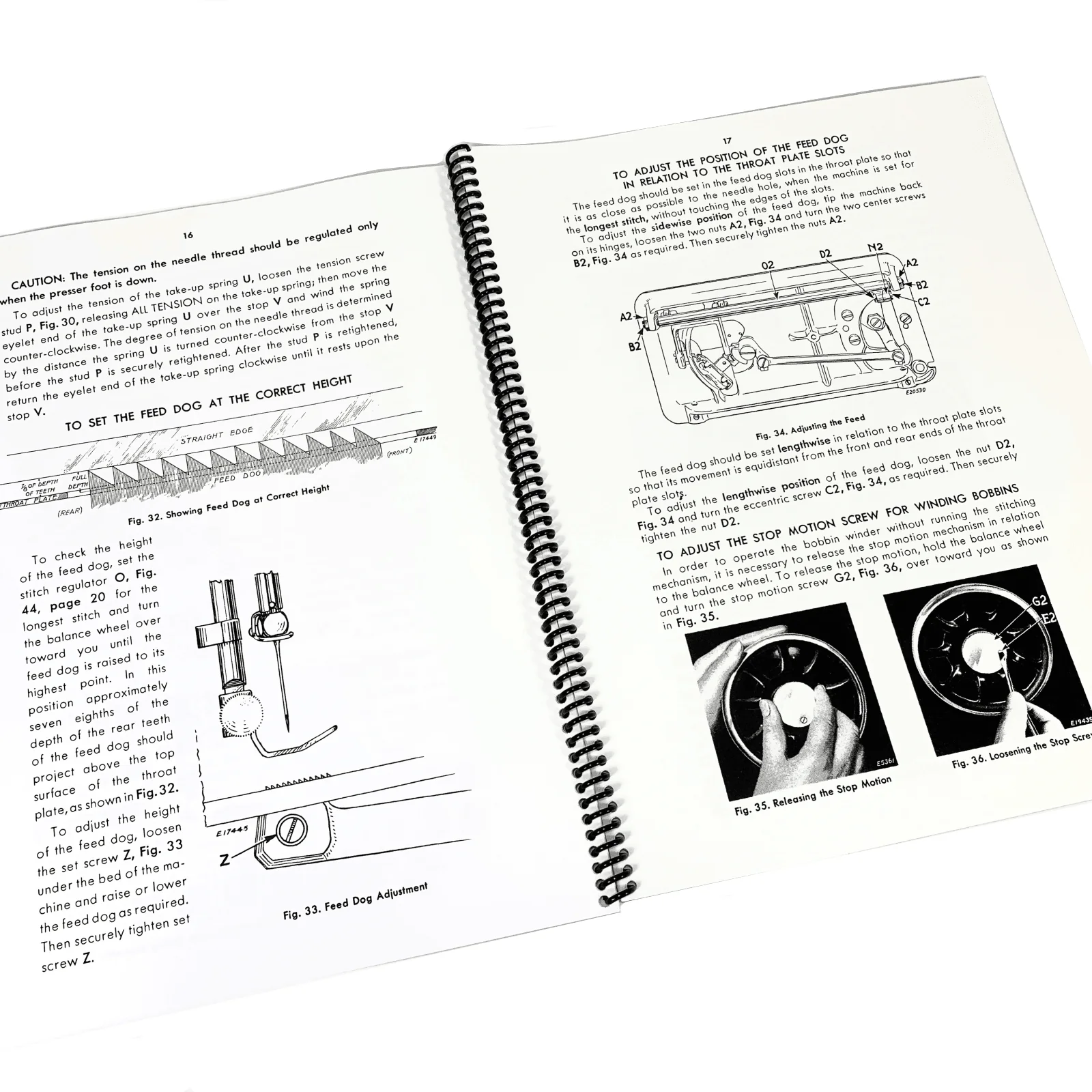 Singer Class 127 128 Sewing Machine Adjusters Service Repair Manual NEW - Image 4