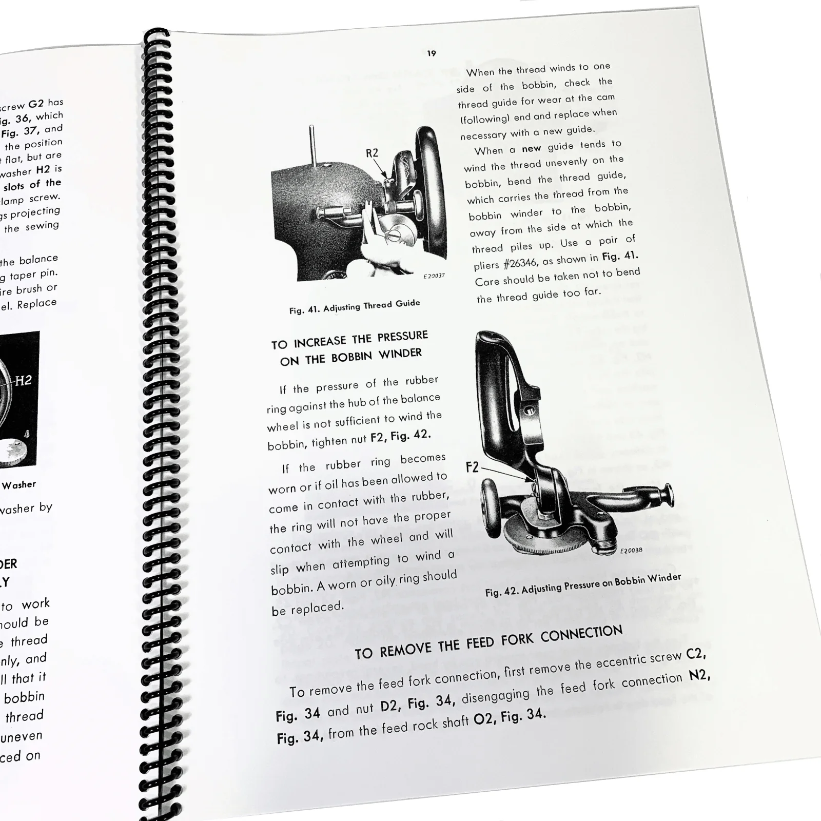 Singer Class 127 128 Sewing Machine Adjusters Service Repair Manual NEW - Image 5
