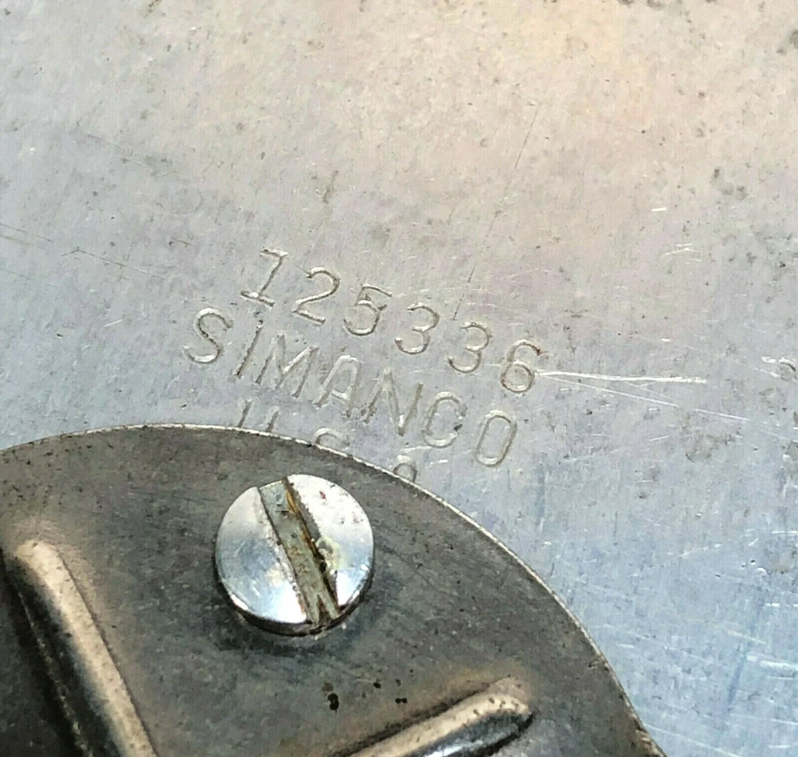 Singer Class 15 Sewing Machine Slide Plate in Chrome Simanco 125336 Model 15-86 15-88 15-90 15-91 - Image 3