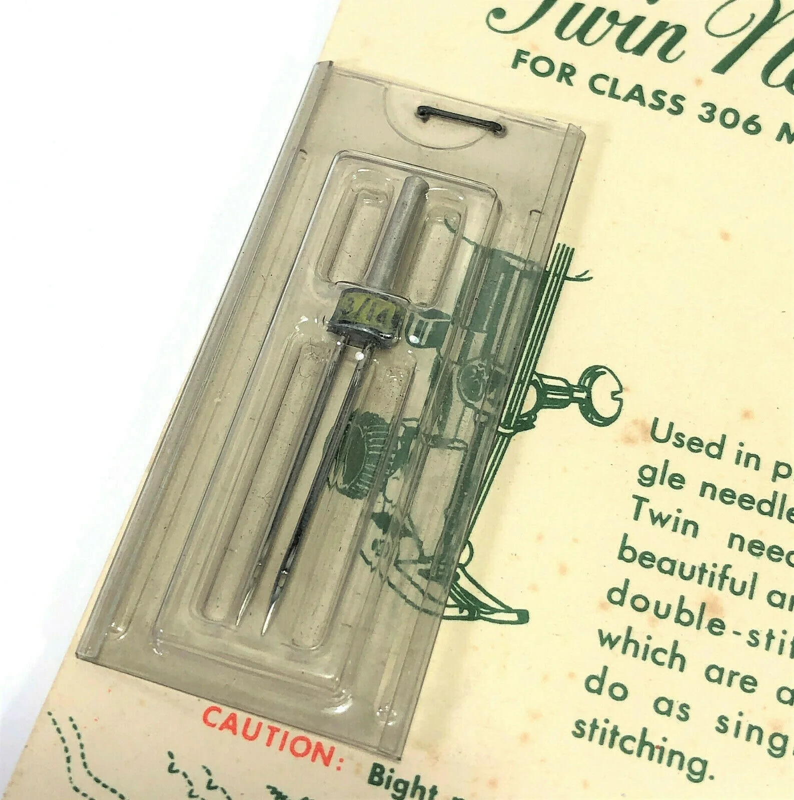Singer Class 306 Sewing Machine Twin Needle 306x3 Size 14 Simanco NOS - Image 2