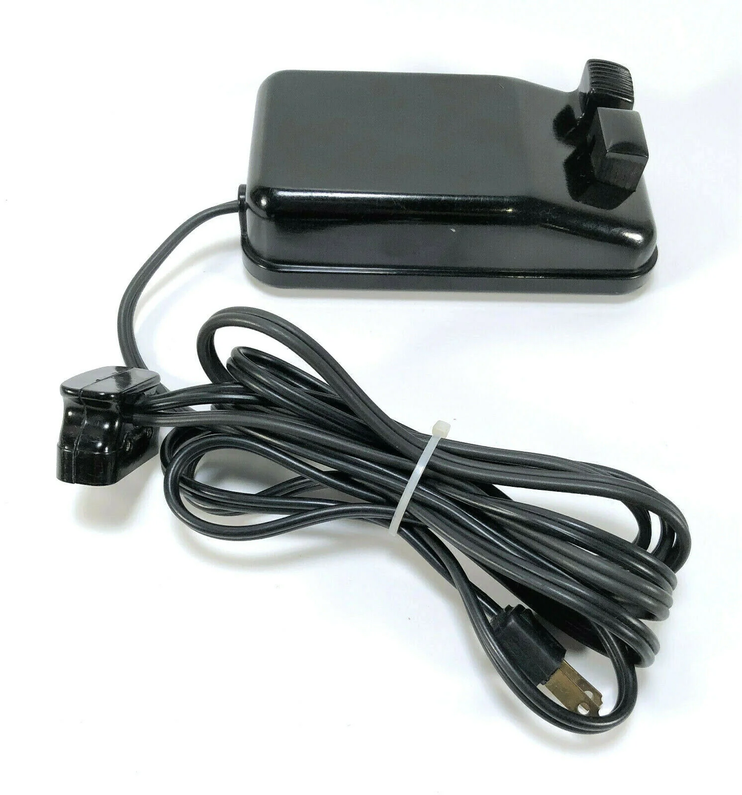Singer Featherweight 221 Bakelite Foot Pedal Speed Controller w Bakelite Plug Simanco 194584 - Image 4