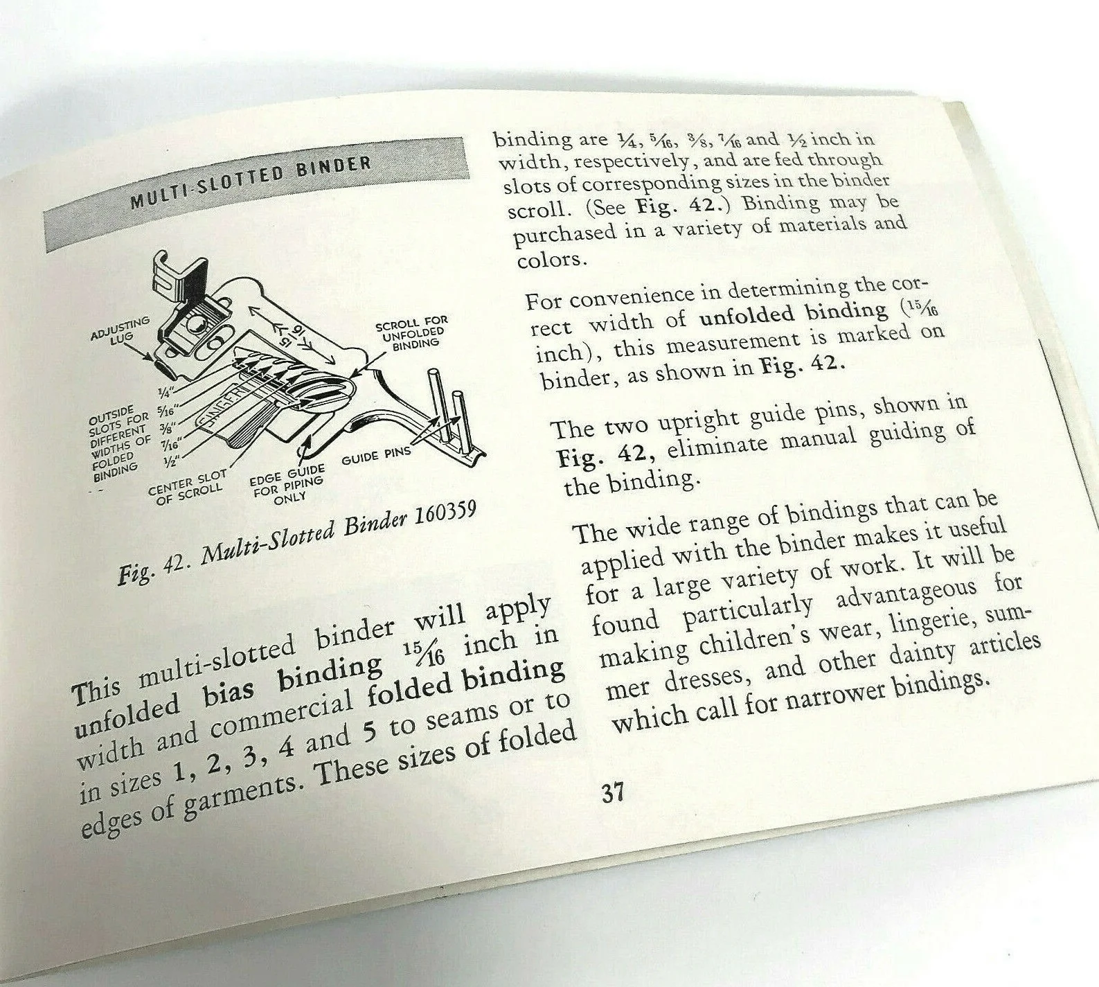 Singer Featherweight 221 Sewing Machine Instruction Manual Vintage Original 1954 - Image 6