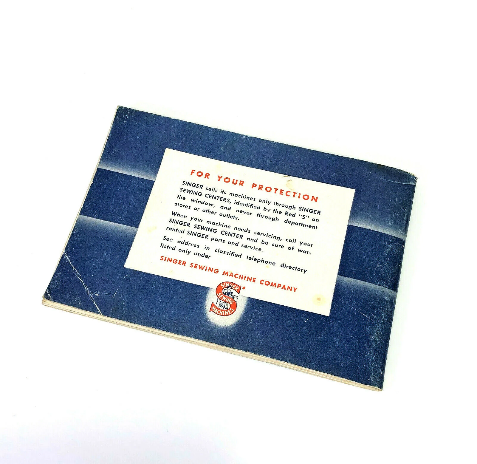 Singer Featherweight 221 Sewing Machine Instruction Manual Vintage Original 1954 - Image 7