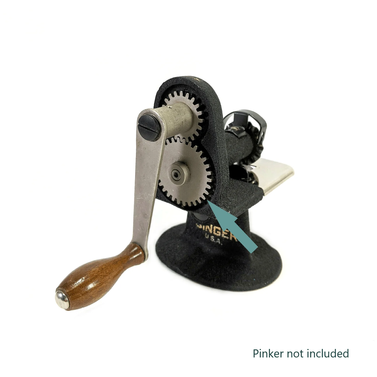 Singer Gear Shaft for Hand Crank Table Top Pinker Original Simanco Part - Image 2