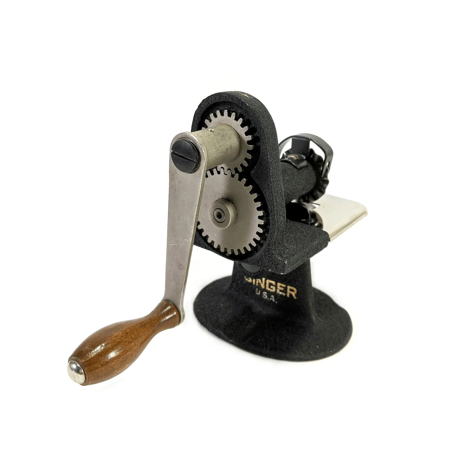 Singer Hand Crank Pinker w Table Clamp Simanco 121379 - Image 4
