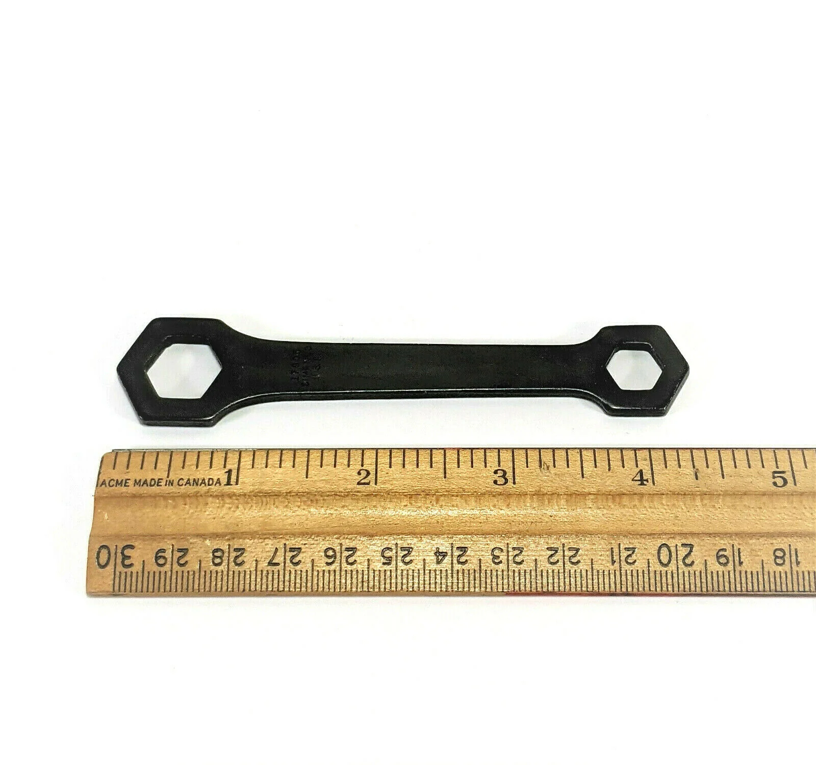 Singer Industrial Sewing Machine Closed Double Ended Wrench 3/8 1/2"" Simanco 17905 - Image 2