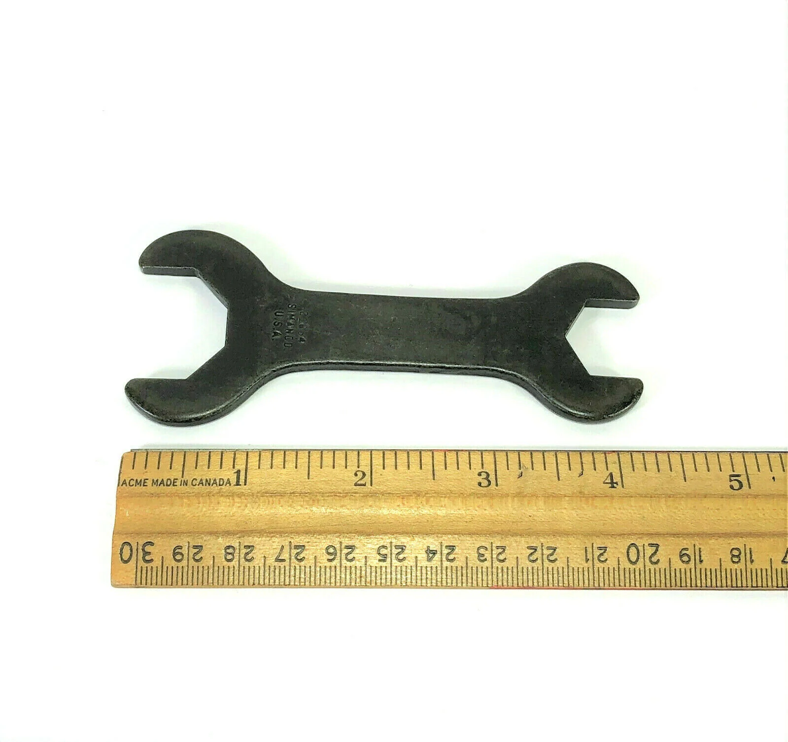 Singer Industrial Sewing Machine Double Open Ended Wrench 11/16" 1" Simanco 21654 - Image 2