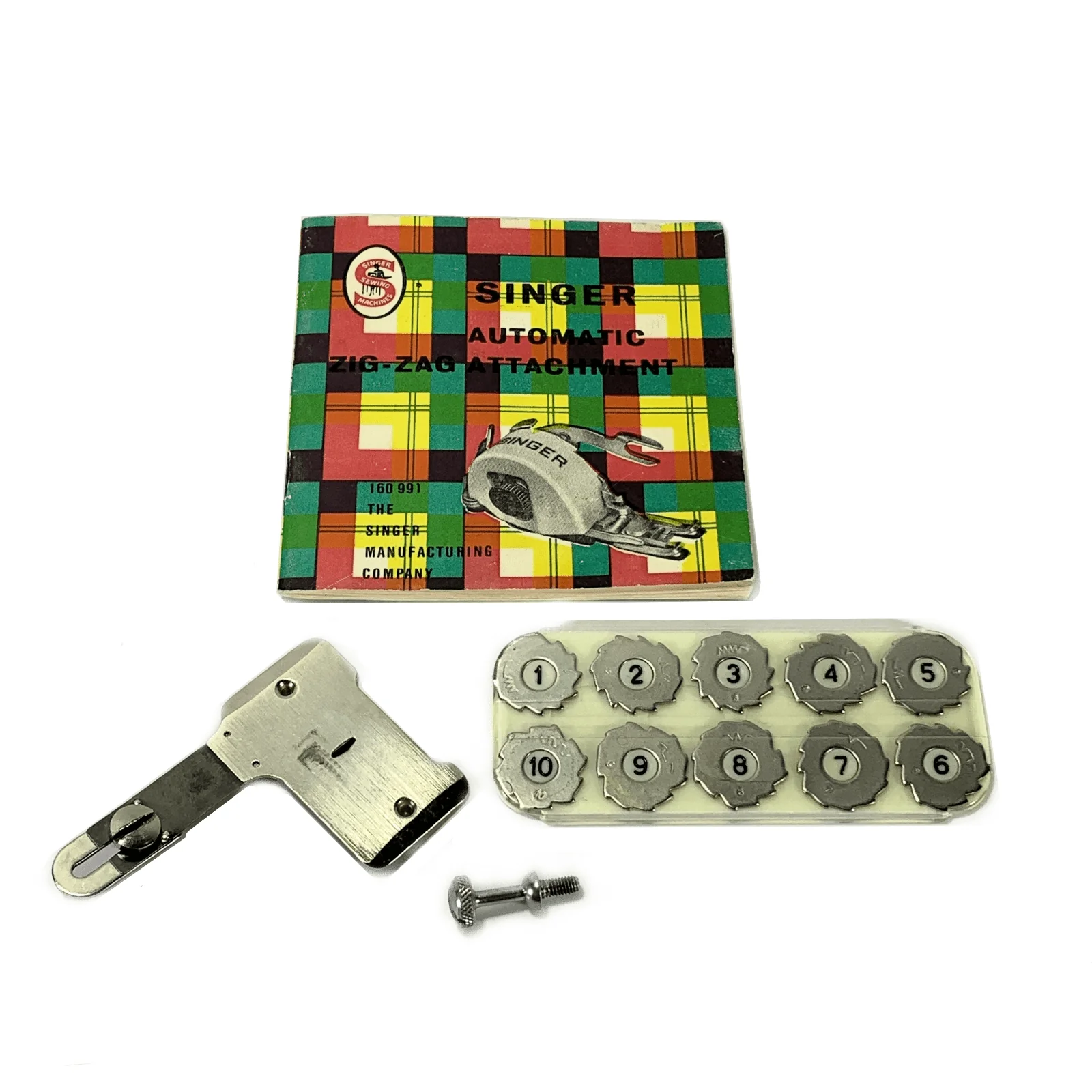 Singer Sewing Machine Low Shank Swiss Automatic Zigzag Attachment Simanco 160991 - Image 2