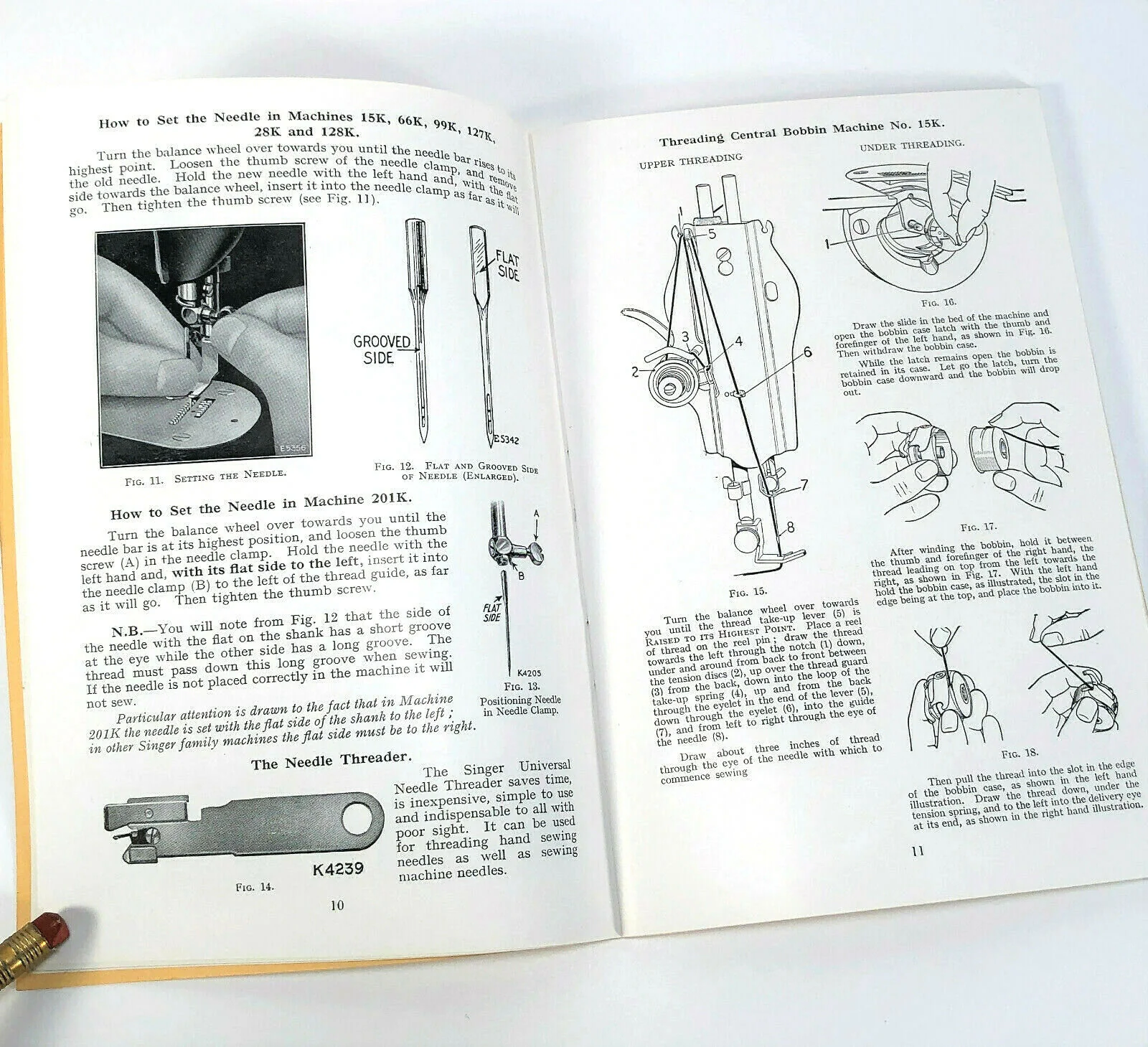 Singer Manual of Family Sewing Machines Students School Instruction Book 1948 - Image 3