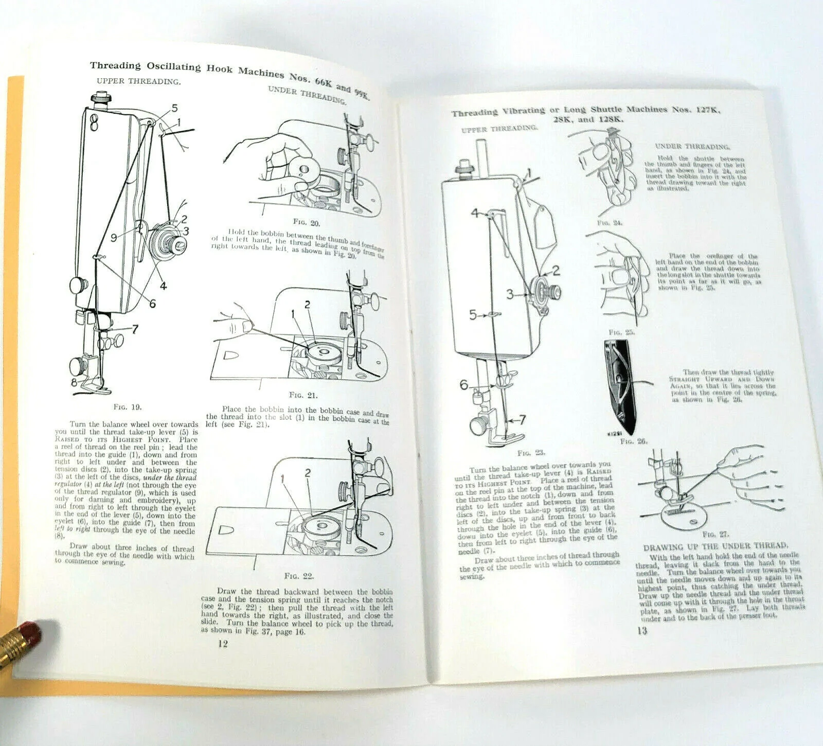 Singer Manual of Family Sewing Machines Students School Instruction Book 1948 - Image 4