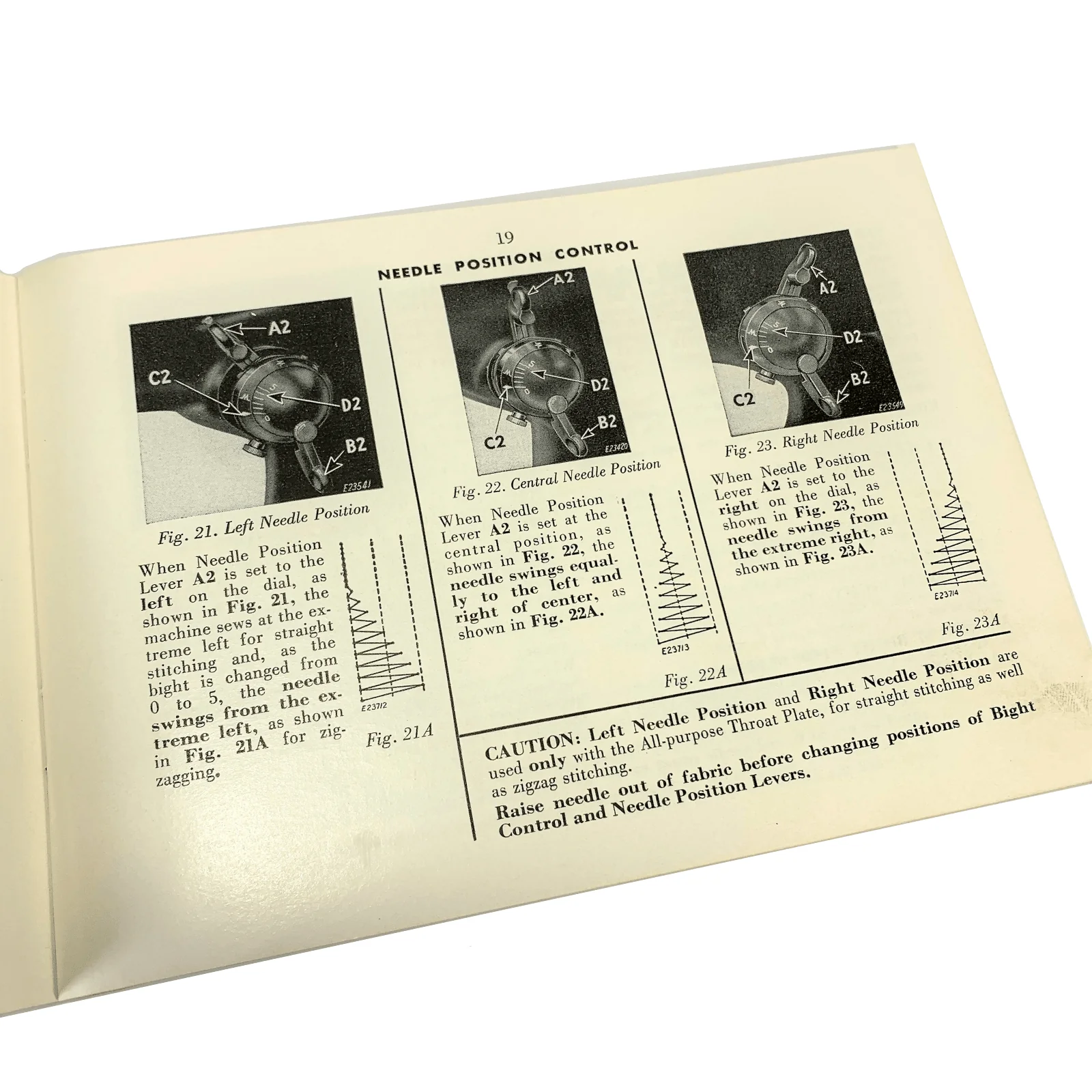 Singer Model 306 306K Sewing Machine Instruction Manual Vintage Original 1954 - Image 3