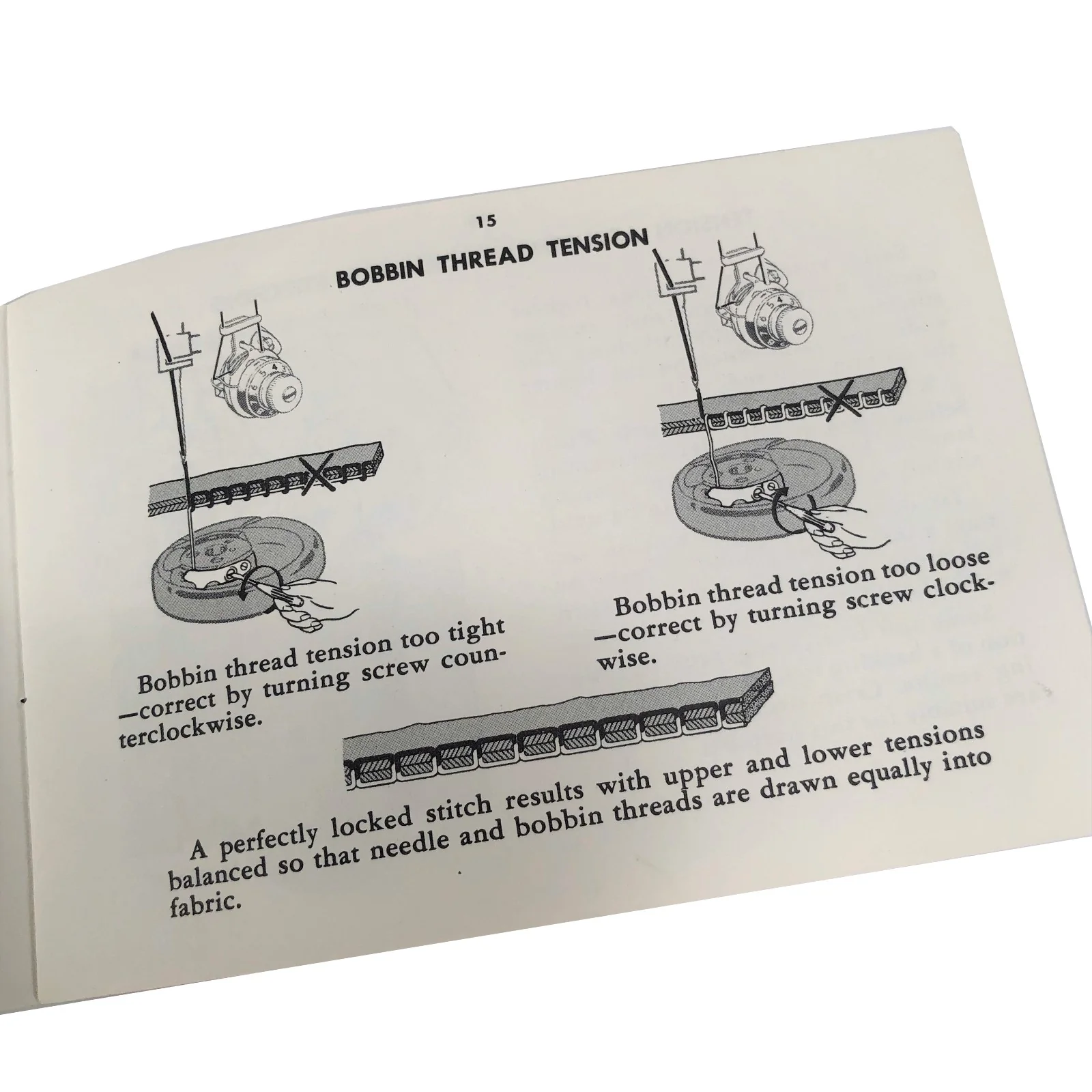 Singer Model 327 Spartan Sewing Machine Instruction Manual Vintage Original - Image 3
