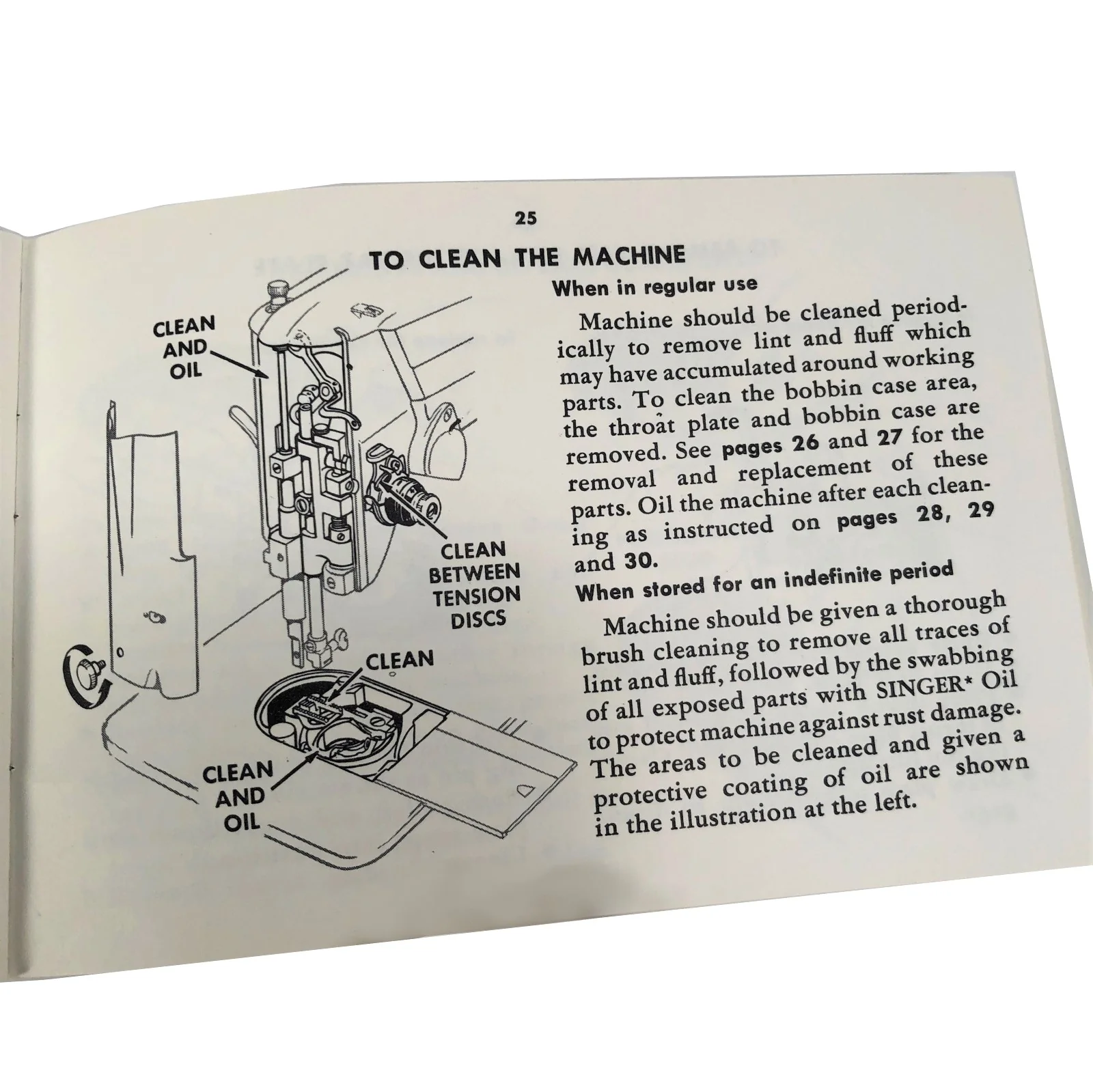 Singer Model 327 Spartan Sewing Machine Instruction Manual Vintage Original - Image 4