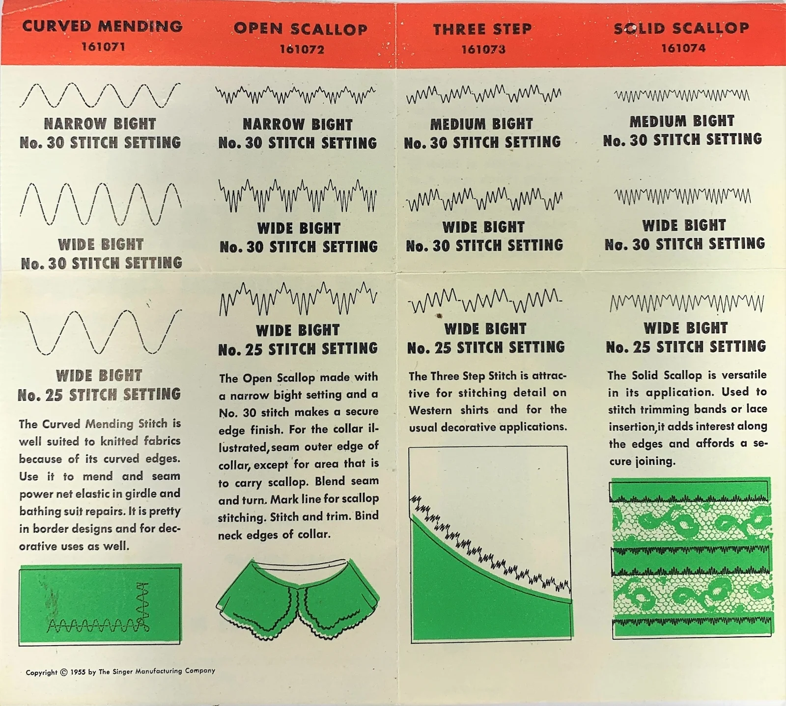 Singer Sewing Machine Automatic Zigzagger Stitch Pattern Cam Set No 4 Yellow Simanco - Image 2
