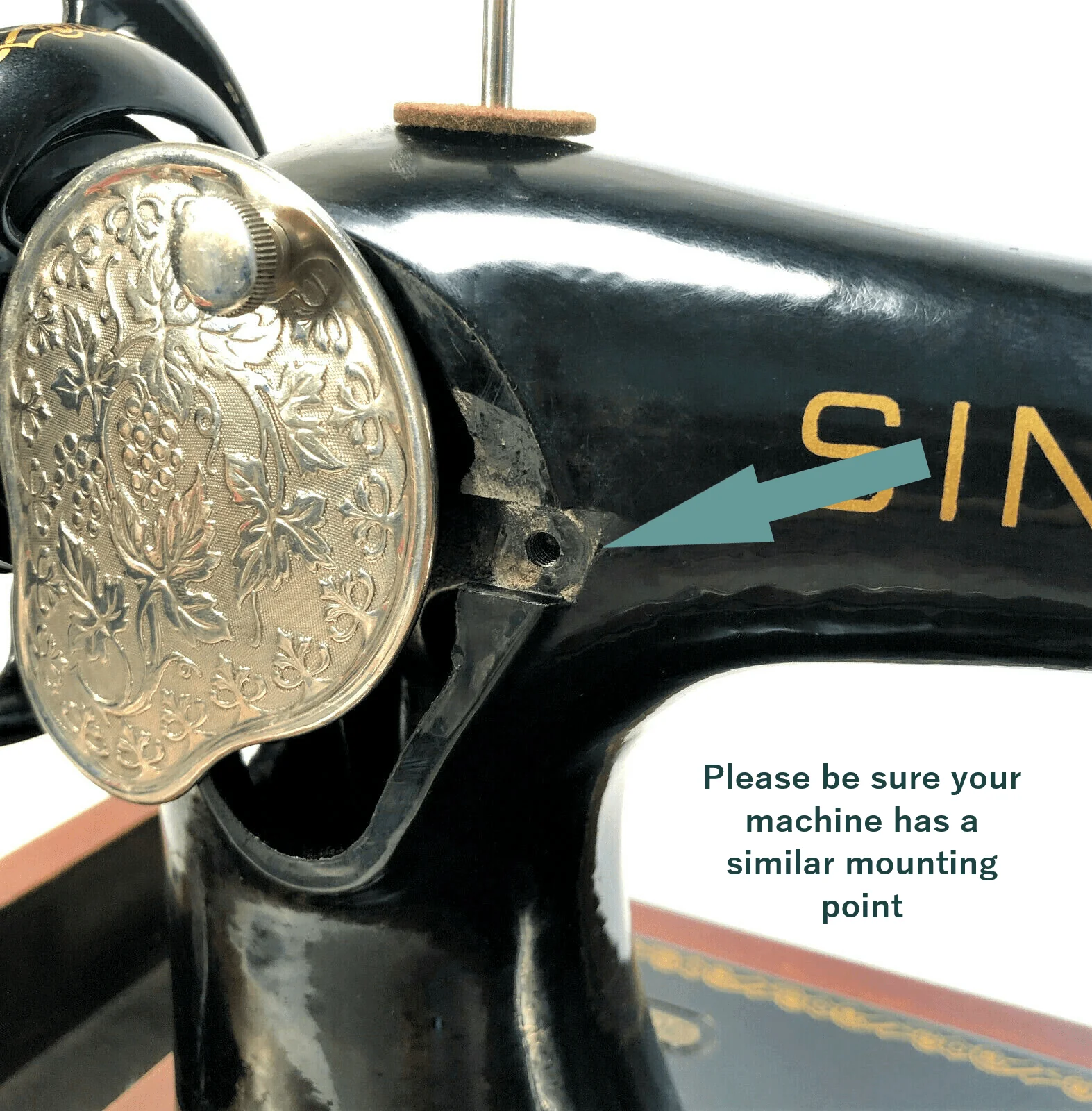 Singer Sewing Machine Bakelite Work Lamp Light Singerlight Simanco Cat S-3 - Image 4
