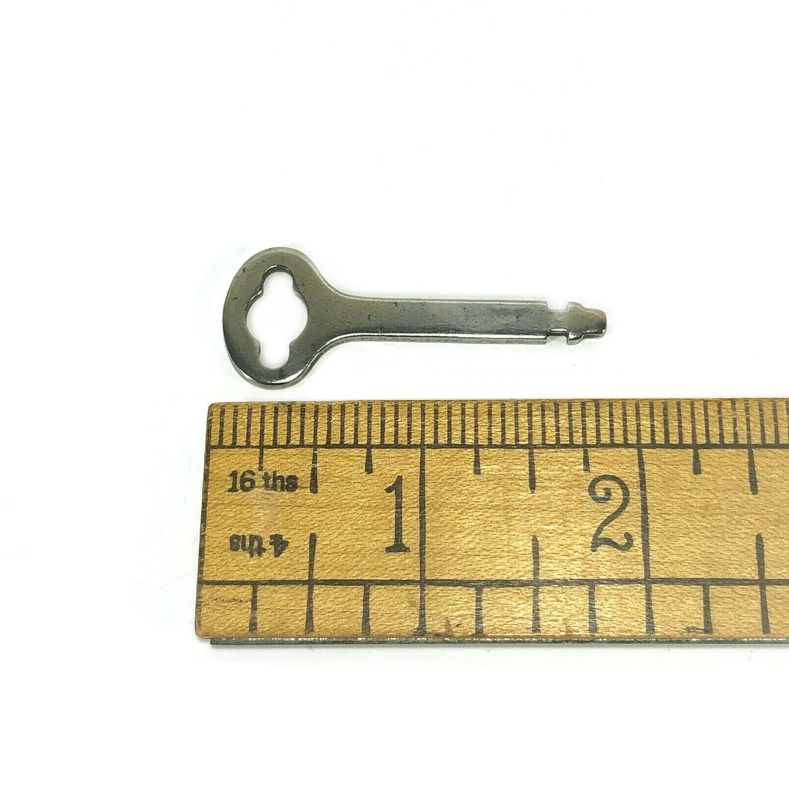 Singer Sewing Machine Bentwood Carry Case Lock Key Simanco 96507 Long Version - Image 2