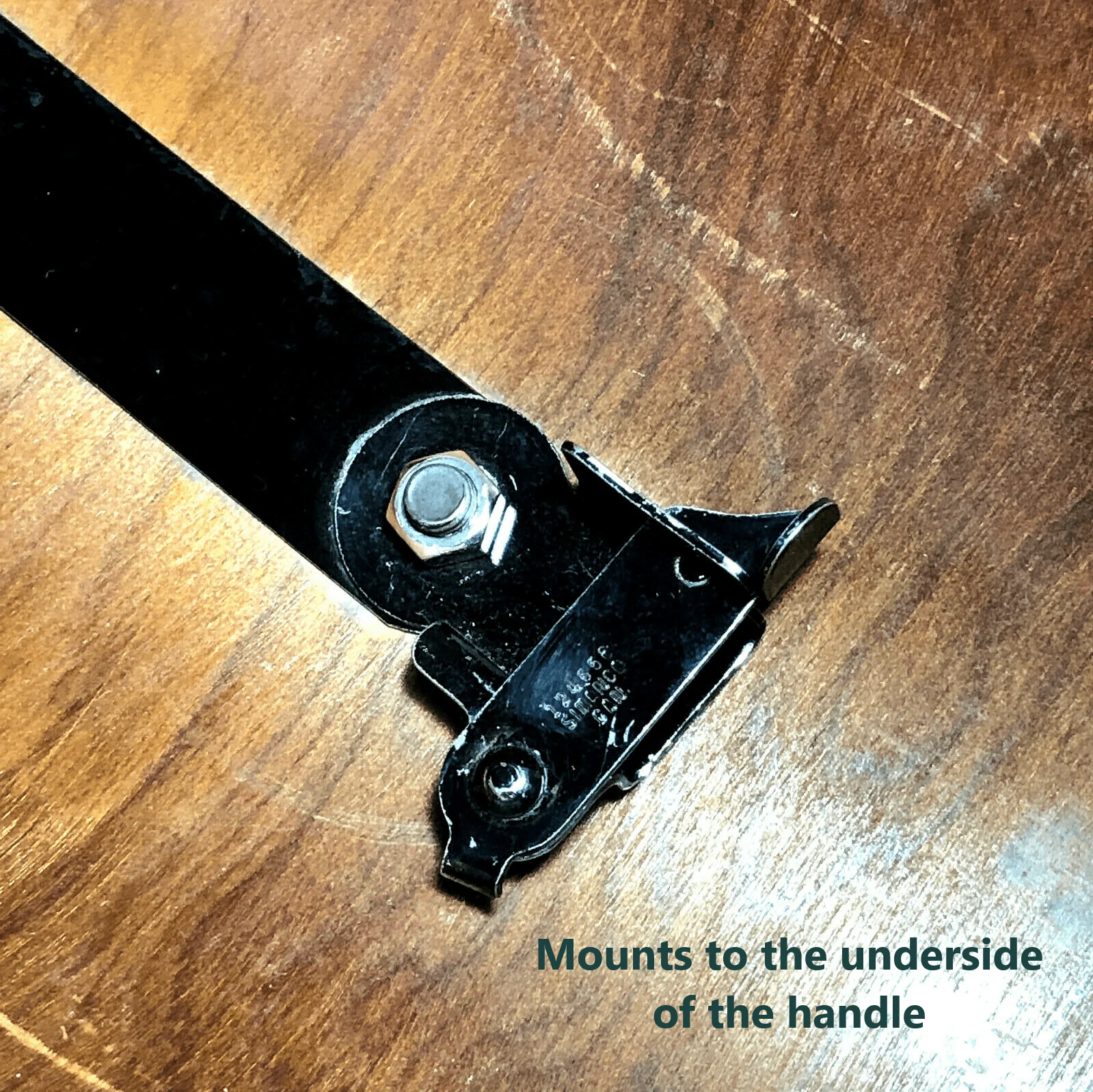 Singer Sewing Machine Bentwood Case Lid Knee Lever Support Brackets Holder Simanco 124556 - Image 3