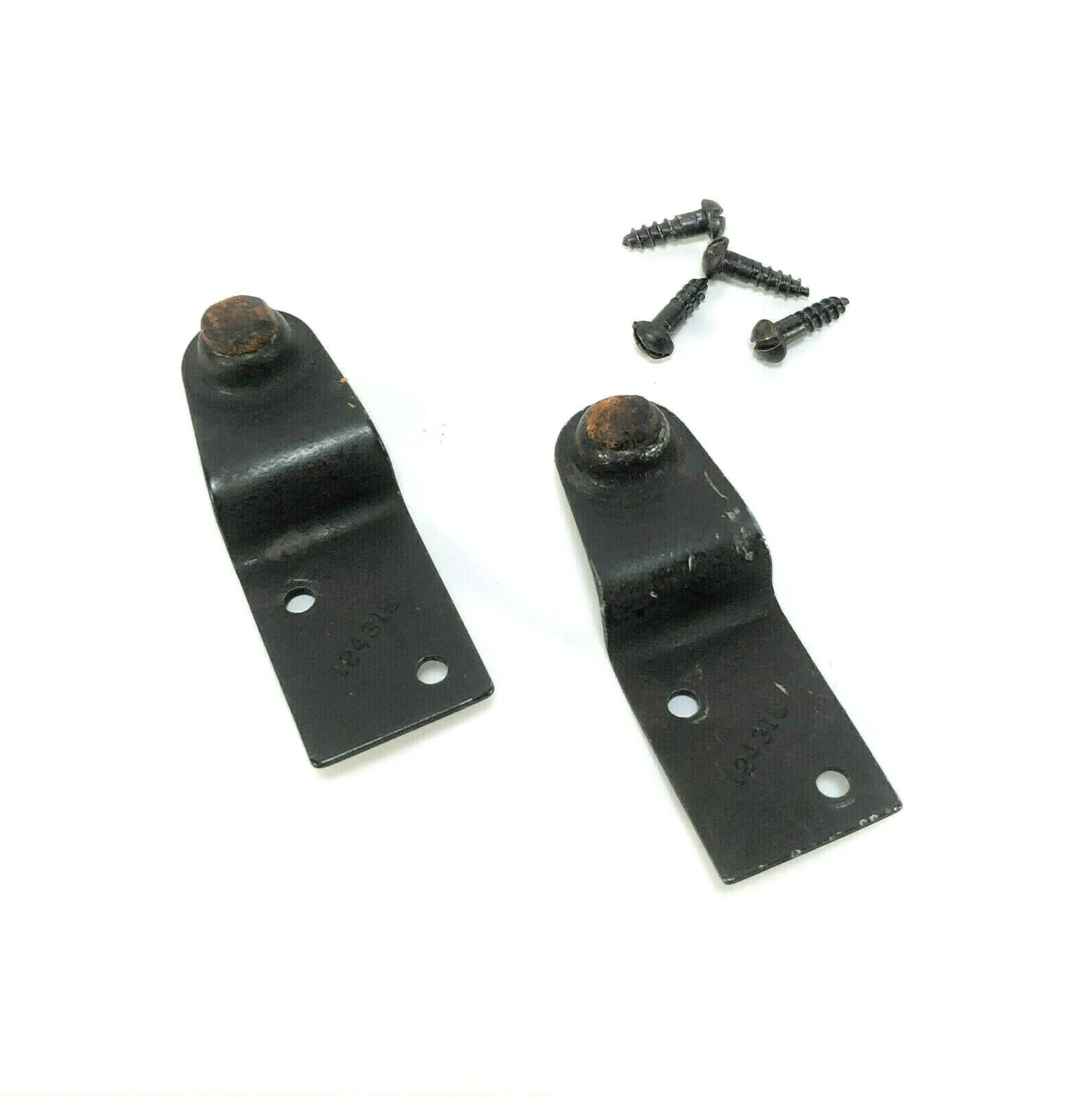 Singer Sewing Machine Bentwood Case Lid Knee Lever Support Brackets Simanco 124318 - Image 2