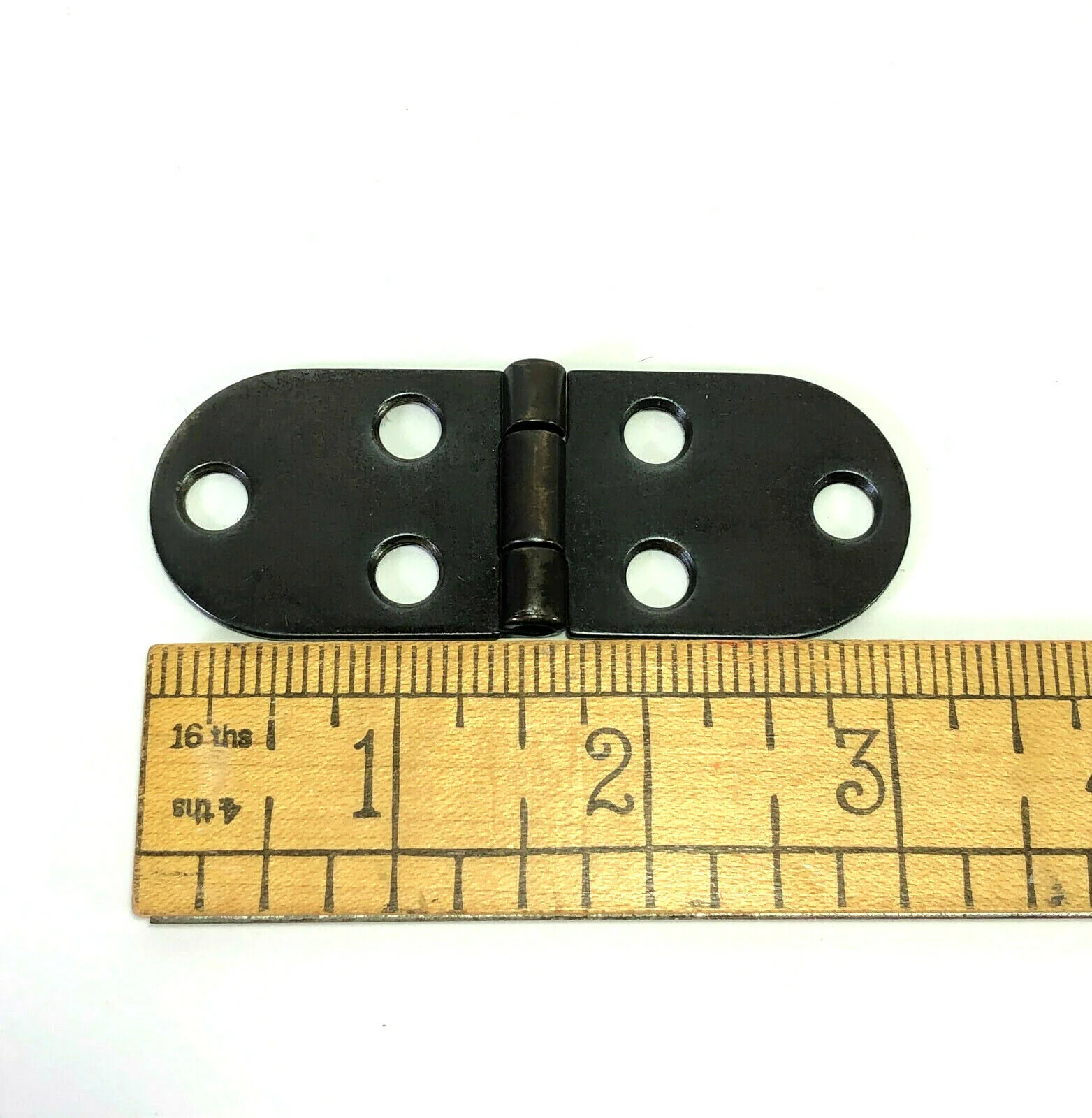 Singer Sewing Machine Cabinet Treadle Lid Hinges Drk Bronze Black Simanco 28234 - Image 3