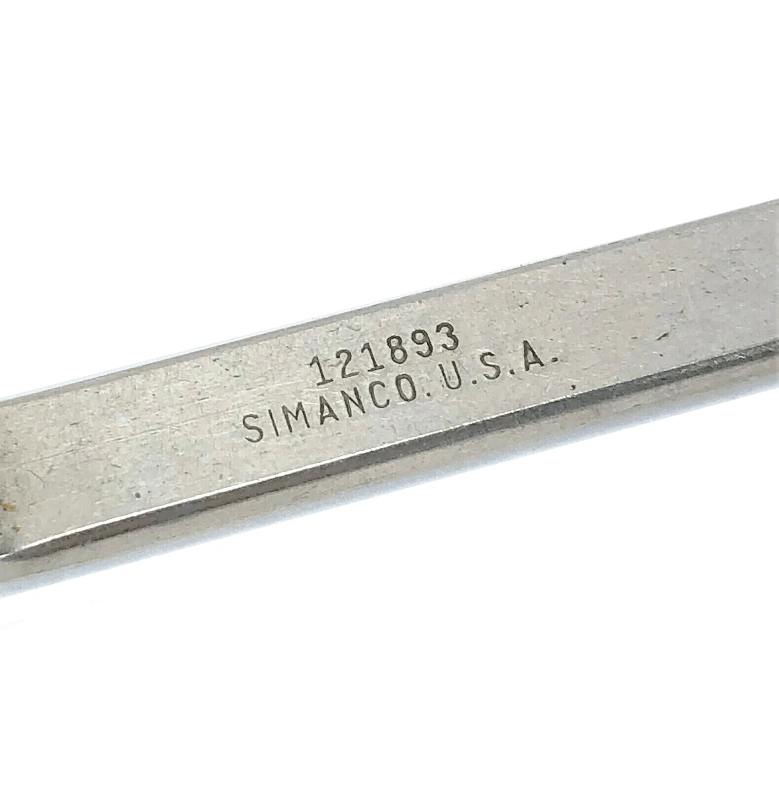 Singer Sewing Machine L Shaped Hemstitcher Throat Plate Screwdriver Simanco 121893 - Image 3