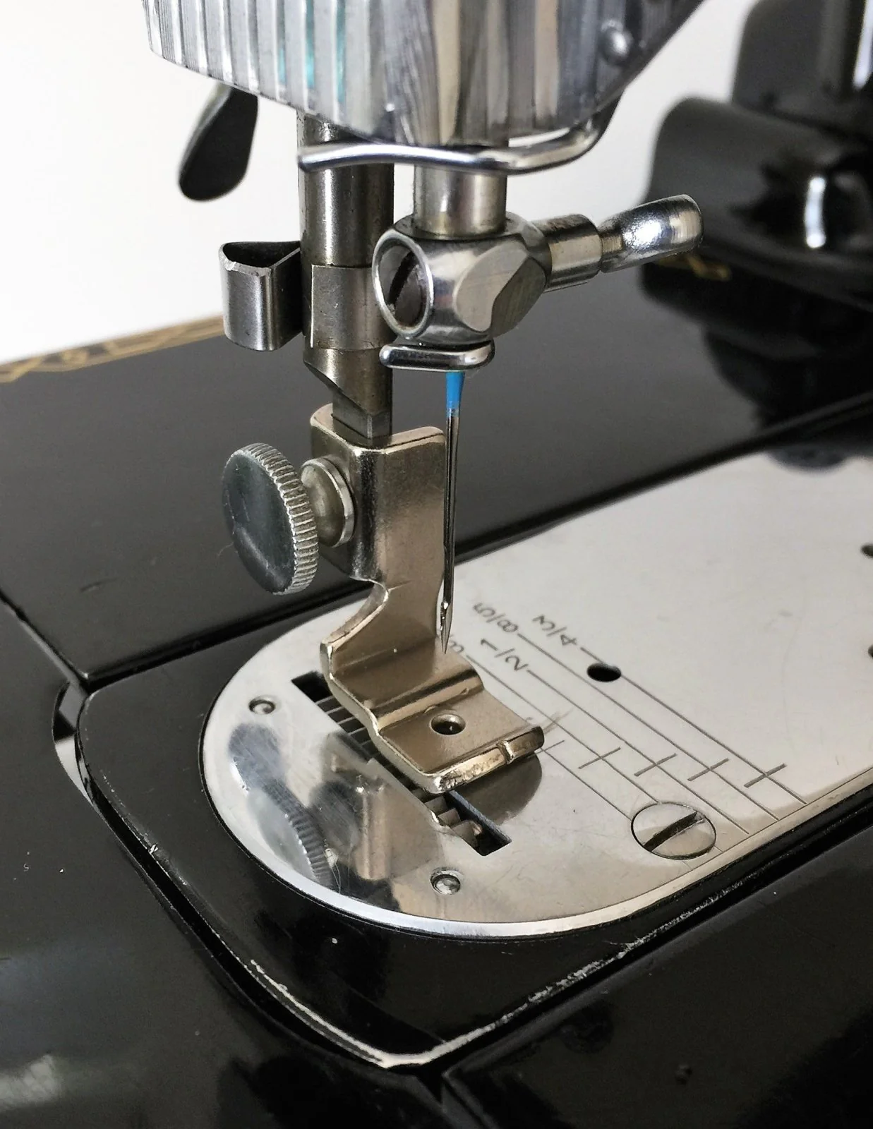 Singer Sewing Machine Low Shank Gathering Shirring Presser Foot Attachment Simanco 121441 - Image 3