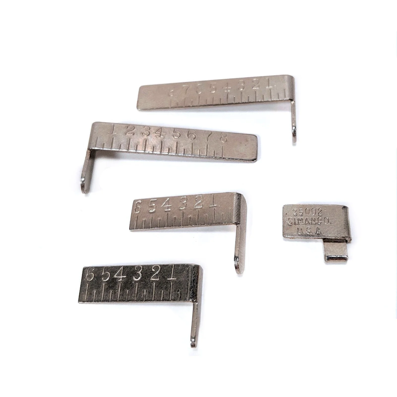 Singer Sewing Machine Low Shank Gauge Foot Simanco 121717 Complete - Image 3