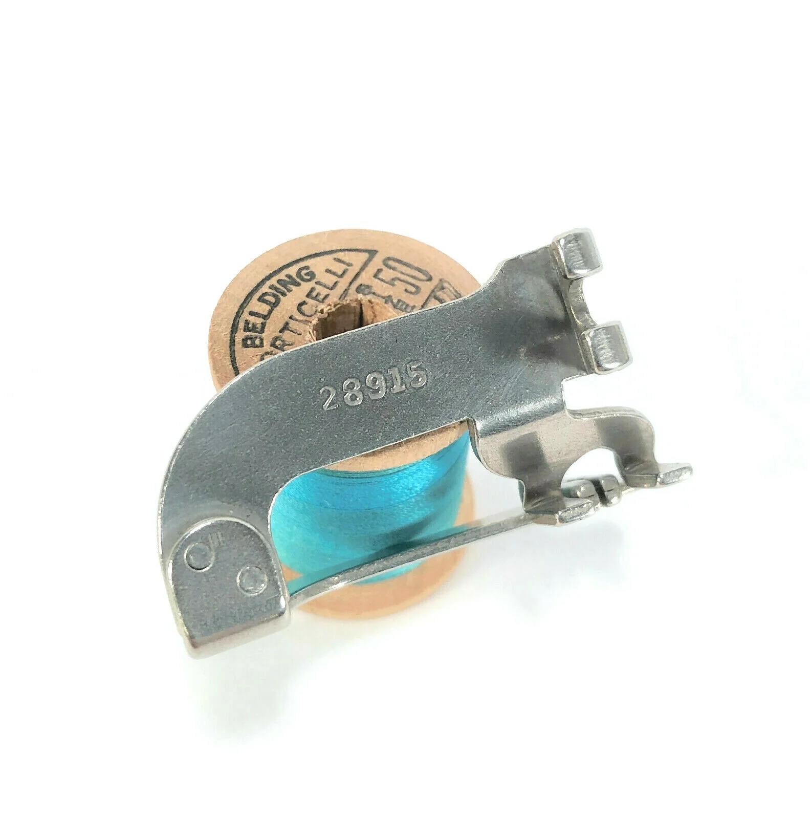 Early Singer Sewing Machine Low Shank Imitation Hemstitching Foot Attachment Simanco 28915 - Image 3