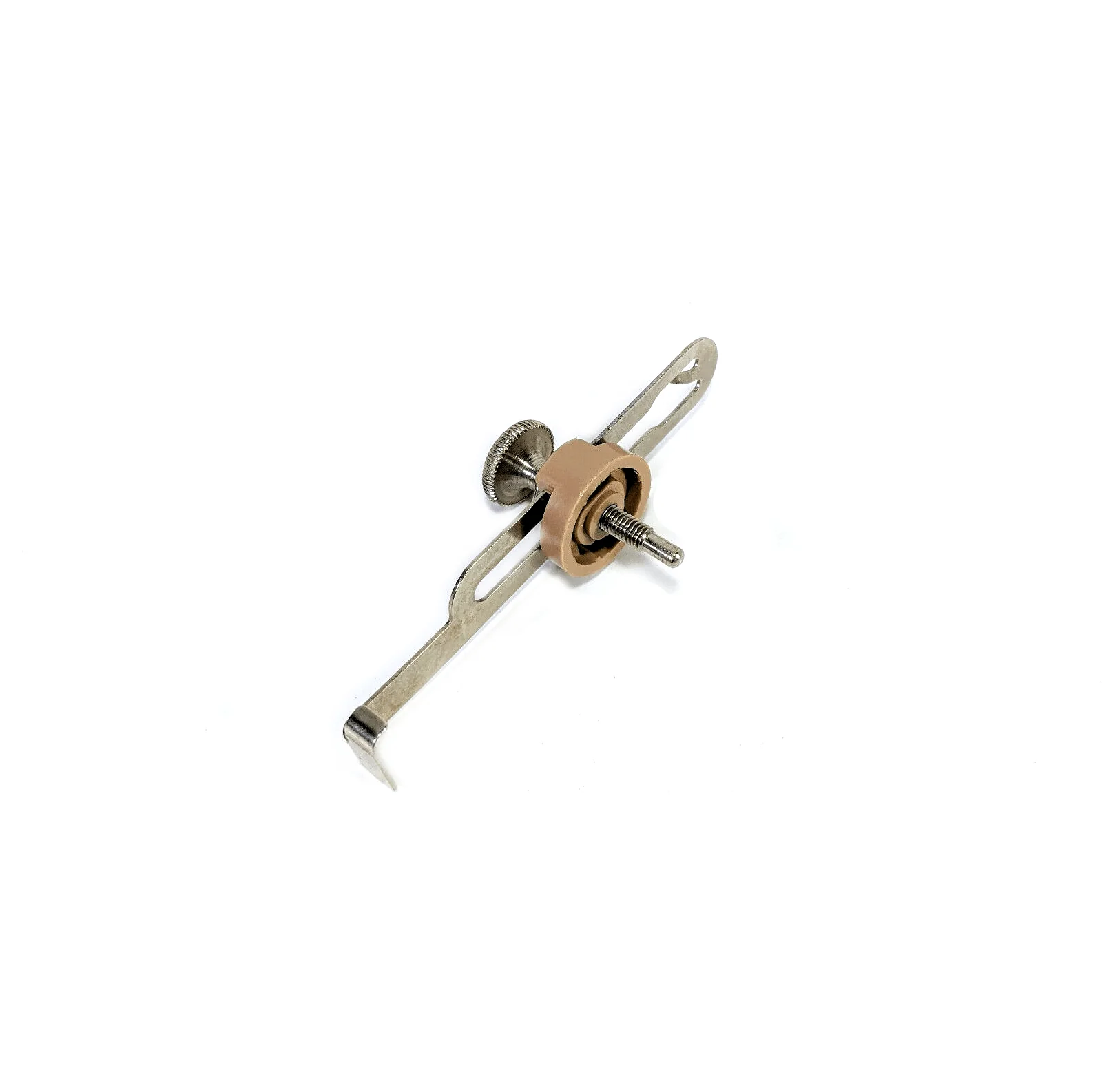 Singer Sewing Machine Seam Cloth Hem Guide w Nylon Base Thumb Screw Simanco 161172 L - Image 2