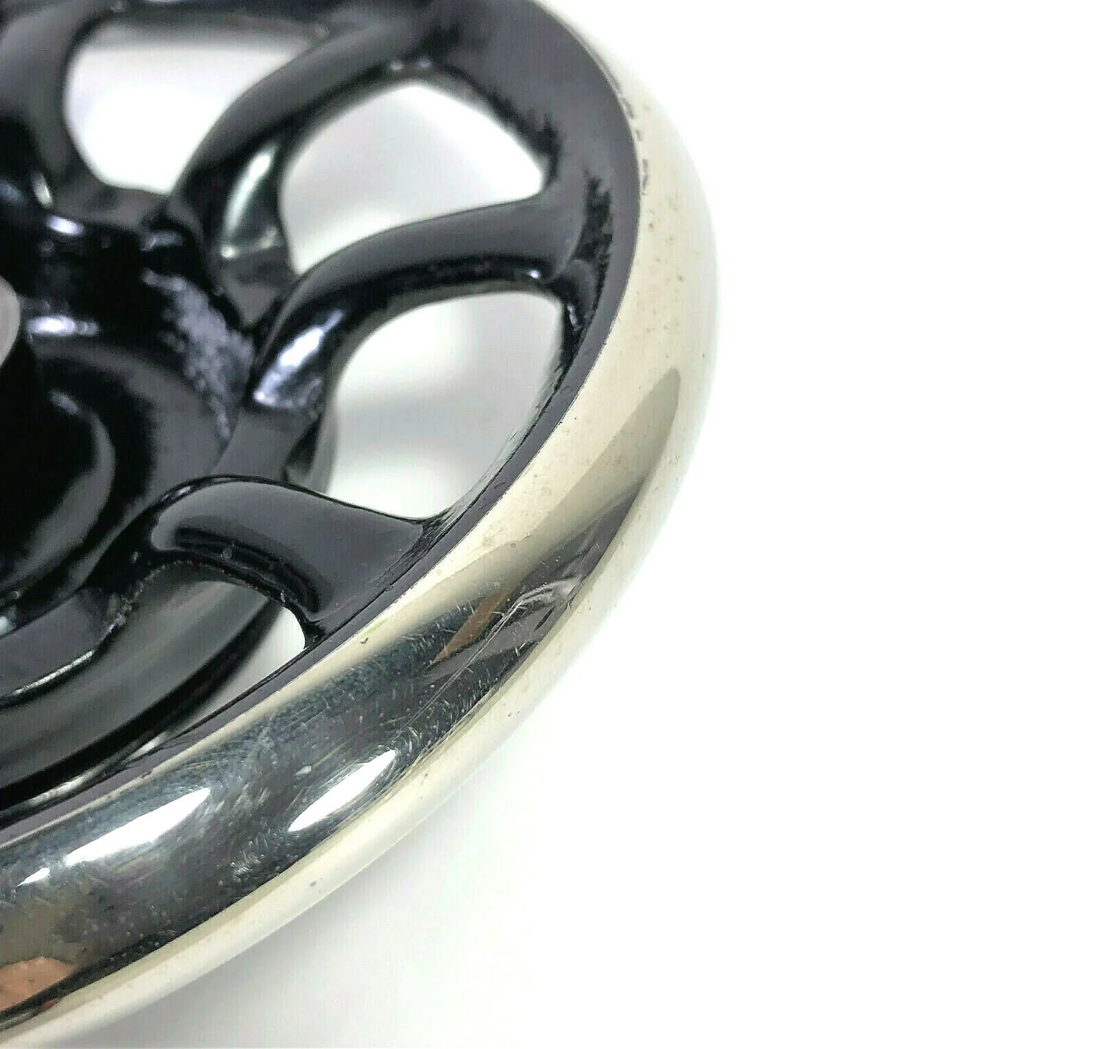 Singer Sewing Machine Spoked Nickel Rim Balance Hand Wheel Simanco 15282 - Image 3