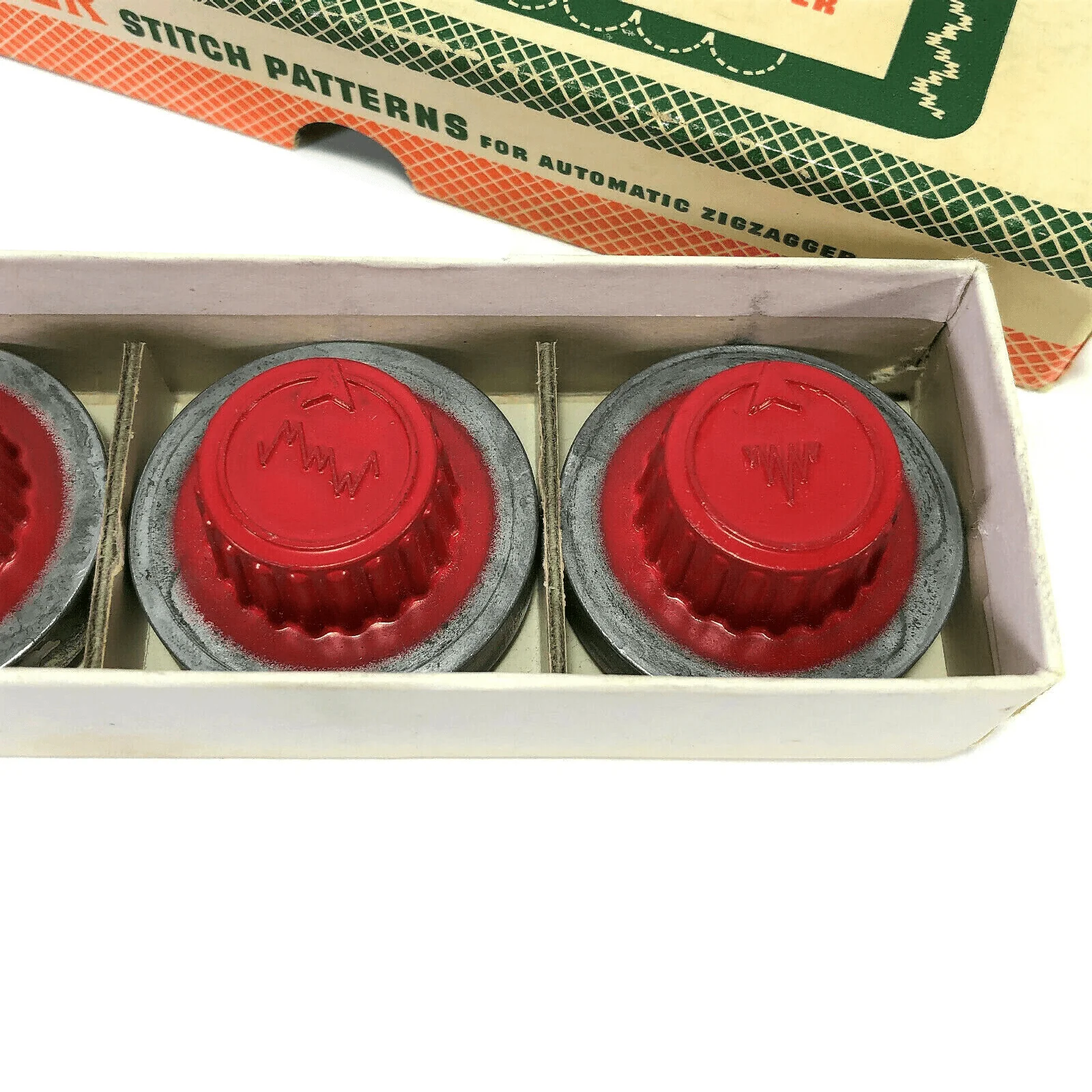 Singer Sewing Machine Automatic Zigzagger Stitch Pattern Cam Set Red Simanco 161008 L - Image 3