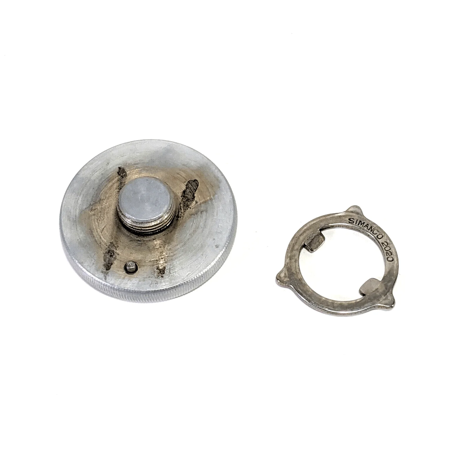 Singer Sewing Machine Stop Motion Clutch Knob and Washer Simanco 256 - Image 2