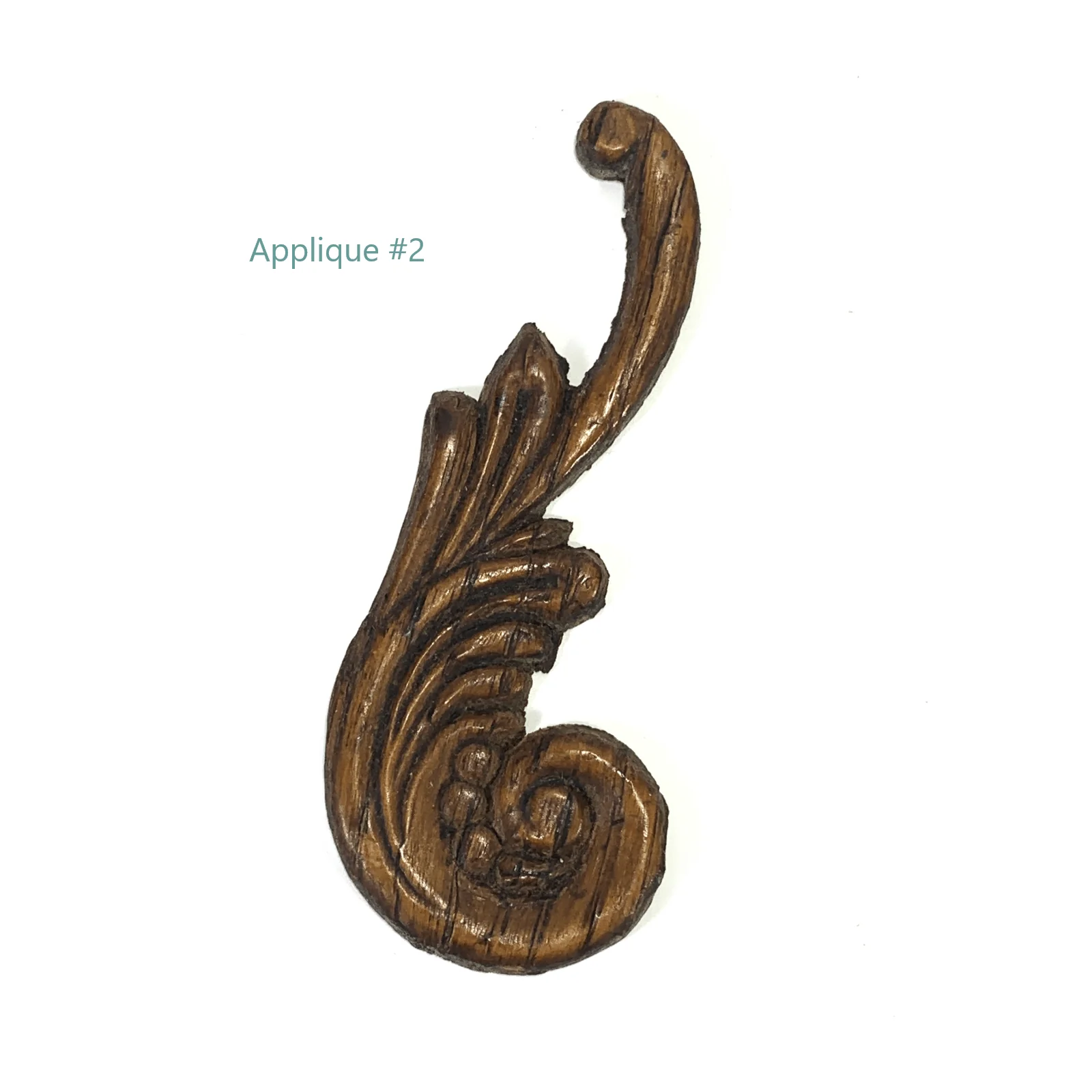 Singer Sewing Machine Treadle Cabinet Embossed Oak Applique Your Choice - Image 3