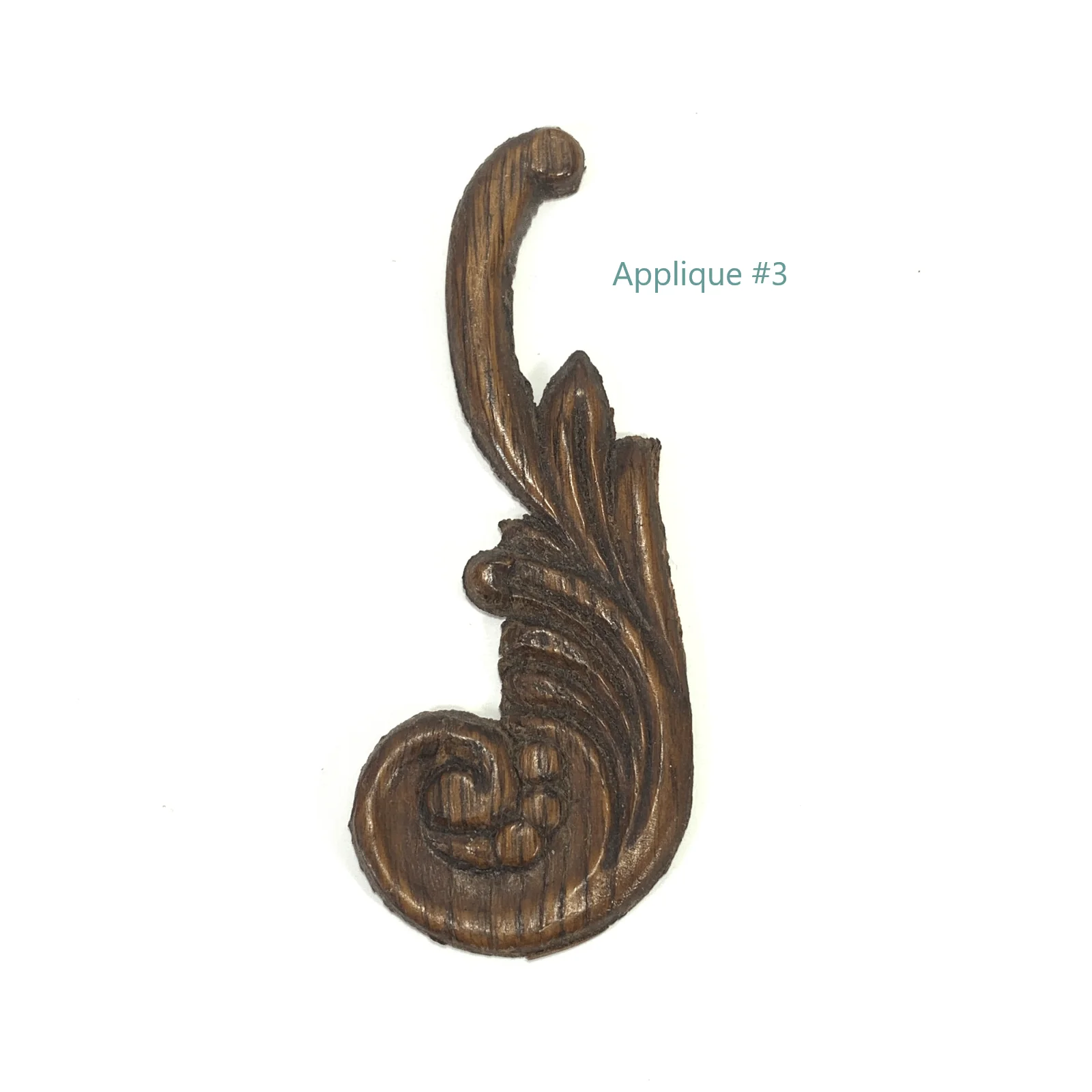 Singer Sewing Machine Treadle Cabinet Embossed Oak Applique Your Choice - Image 4