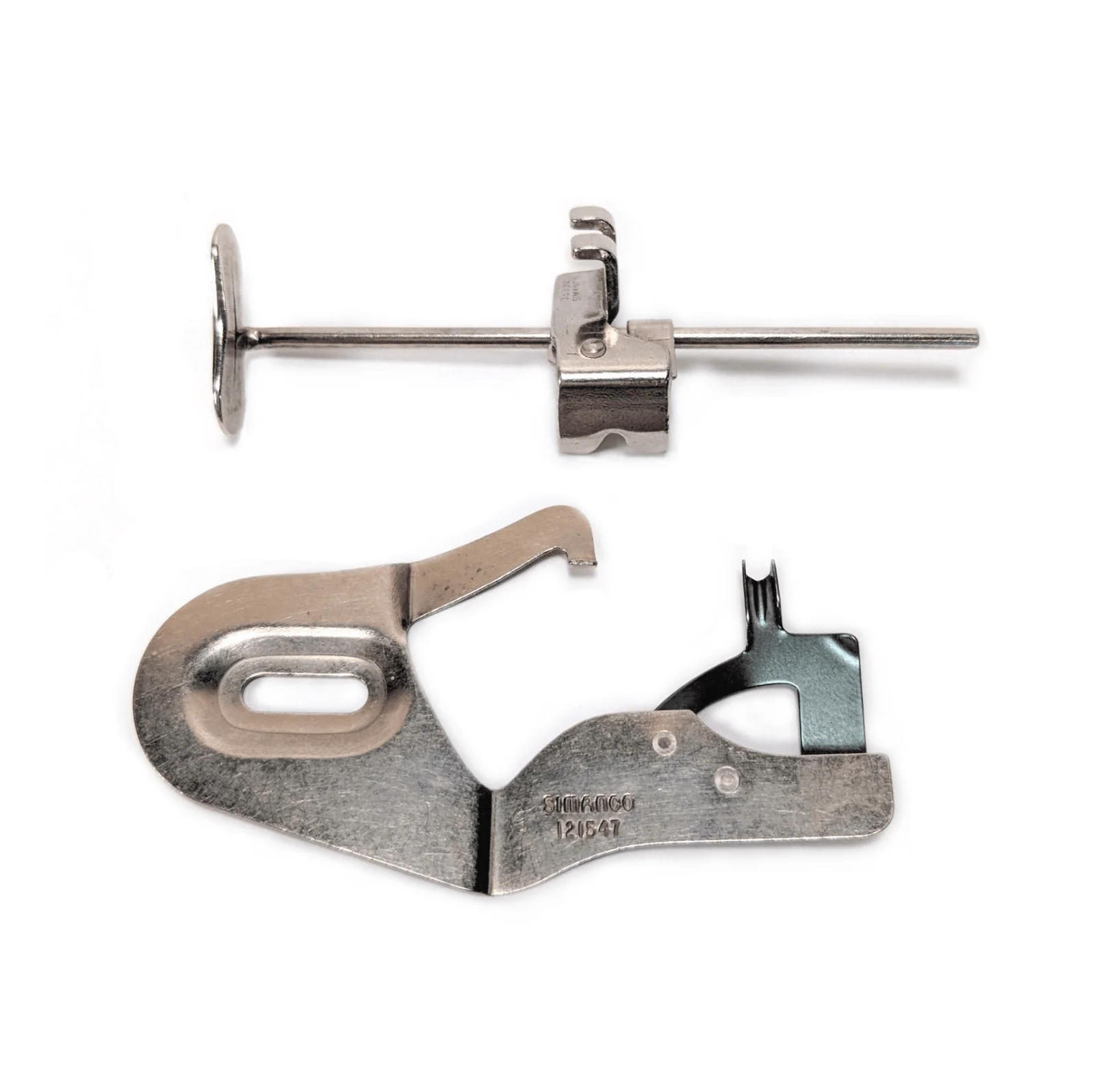 Singer Sewing Machine Underbraider Attachment & Quilting Foot Set Simanco 121547 35932 - Image 2