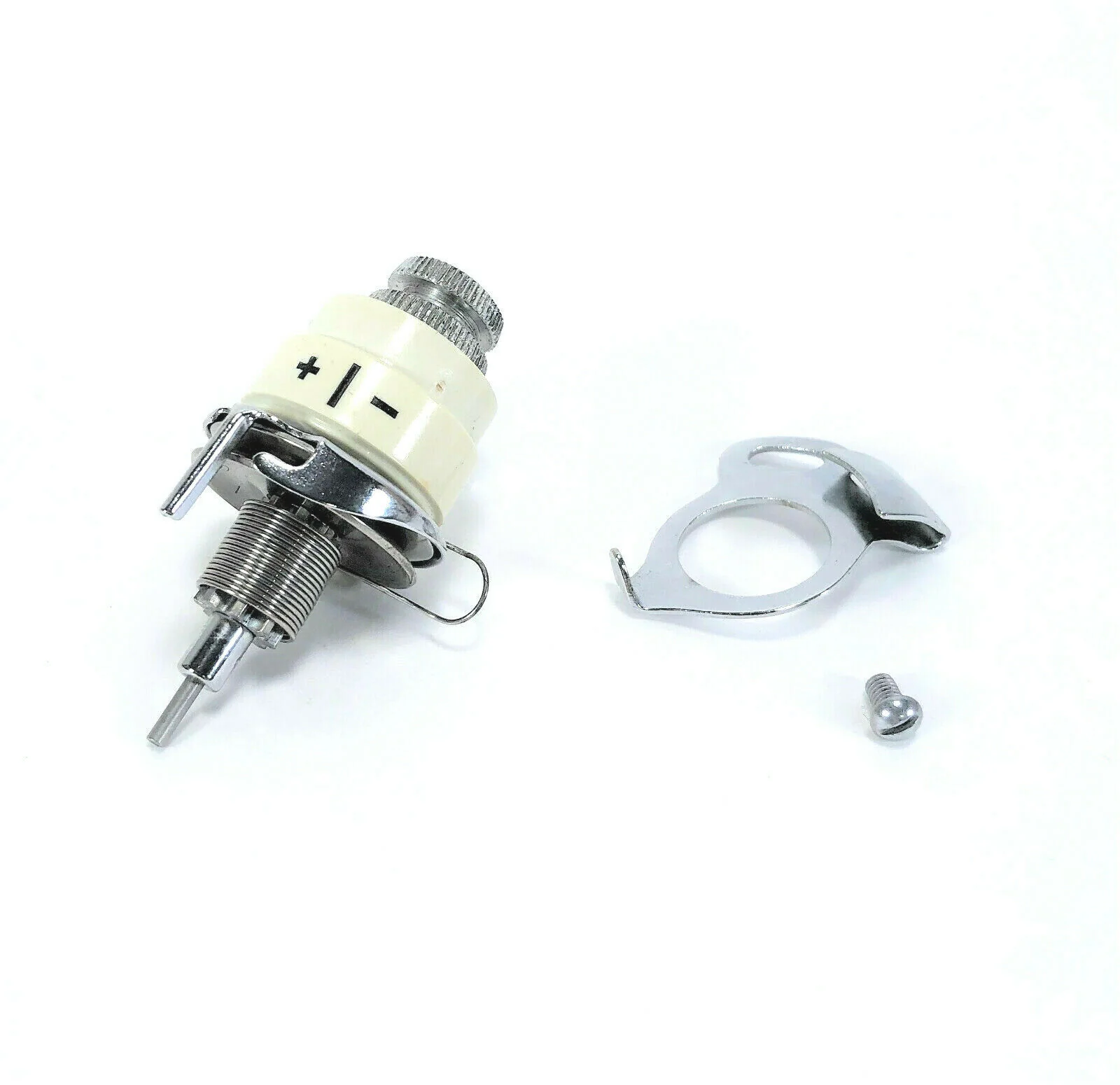Singer White 221K Featherweight Upper Thread Tension Knob Assembly Simanco - Image 2