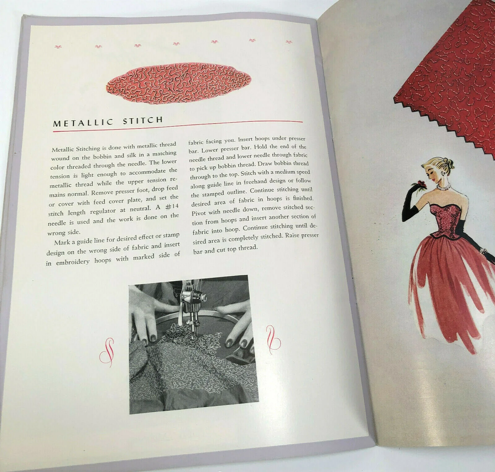 Smart Fashion Stitches by Singer Instruction Manual Booklet 1952 - Image 4