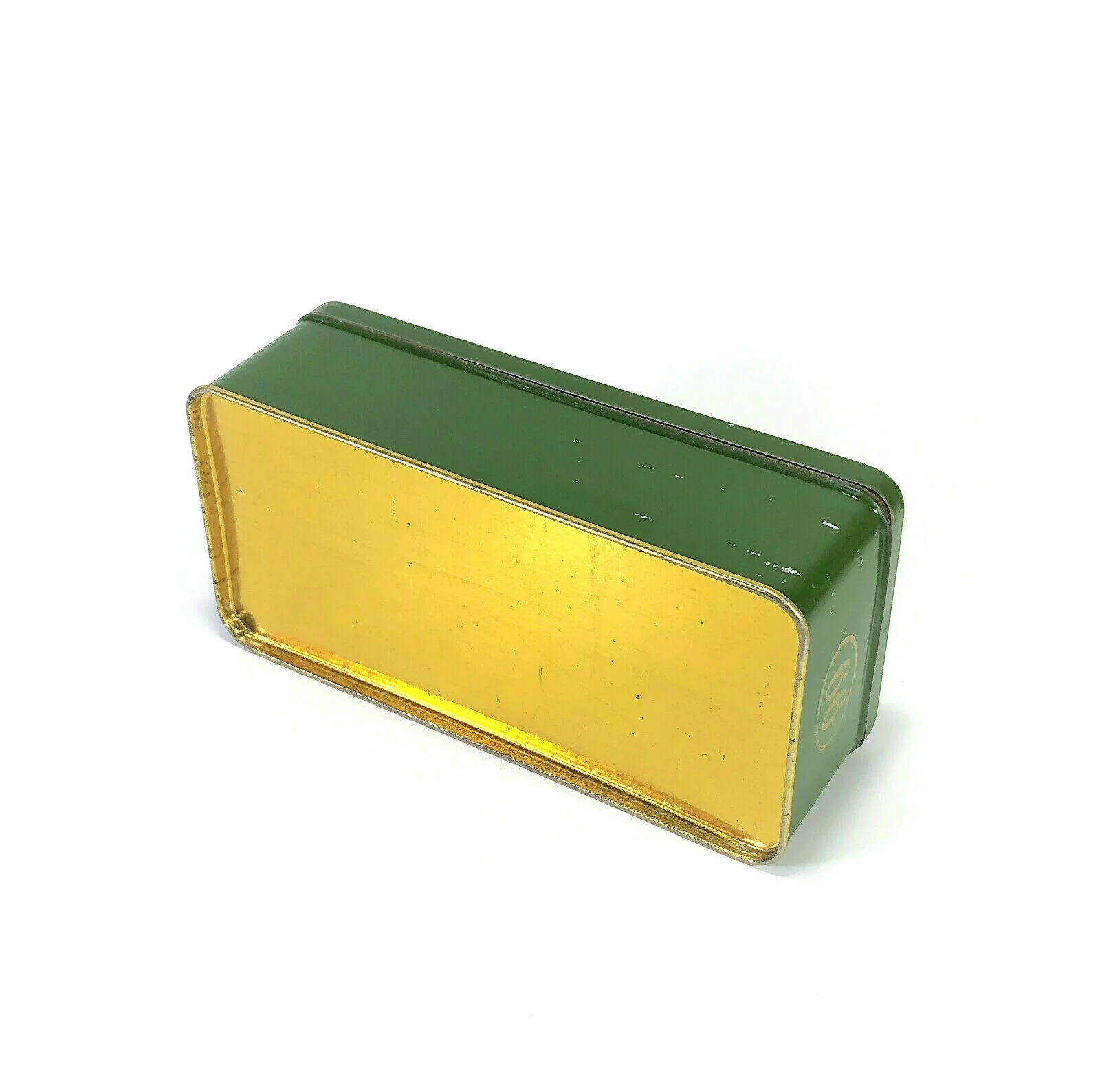 Vintage German Singer 66 Sewing Machine Green Tin Attachment Accessory Case Original - Image 5