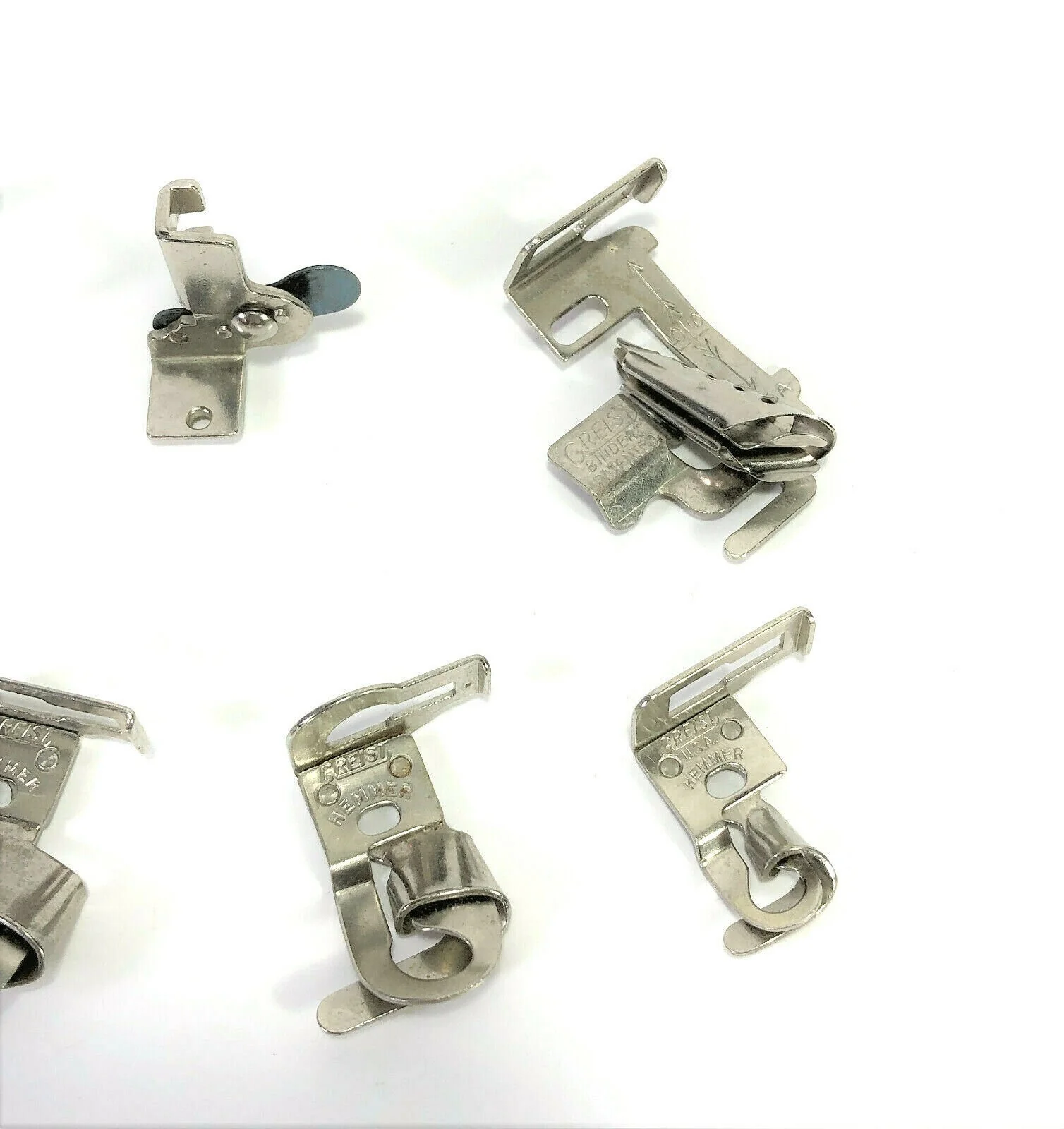 Vintage Greist Low Shank Sewing Machine Presser Foot Attachment Set - Image 3