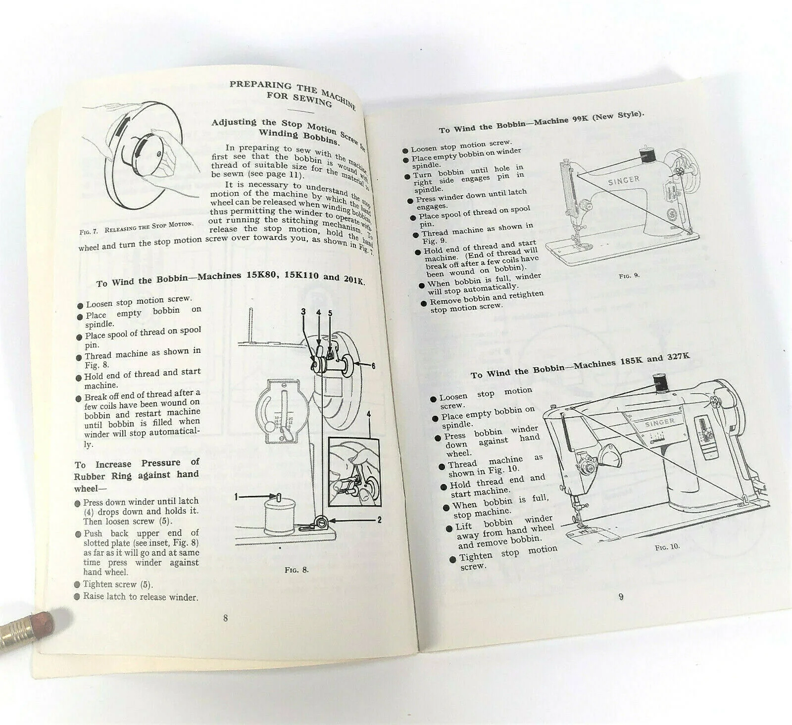 Vintage Singer Manual of Family Sewing Machines Students Instruction Booklet 1963 - Image 3
