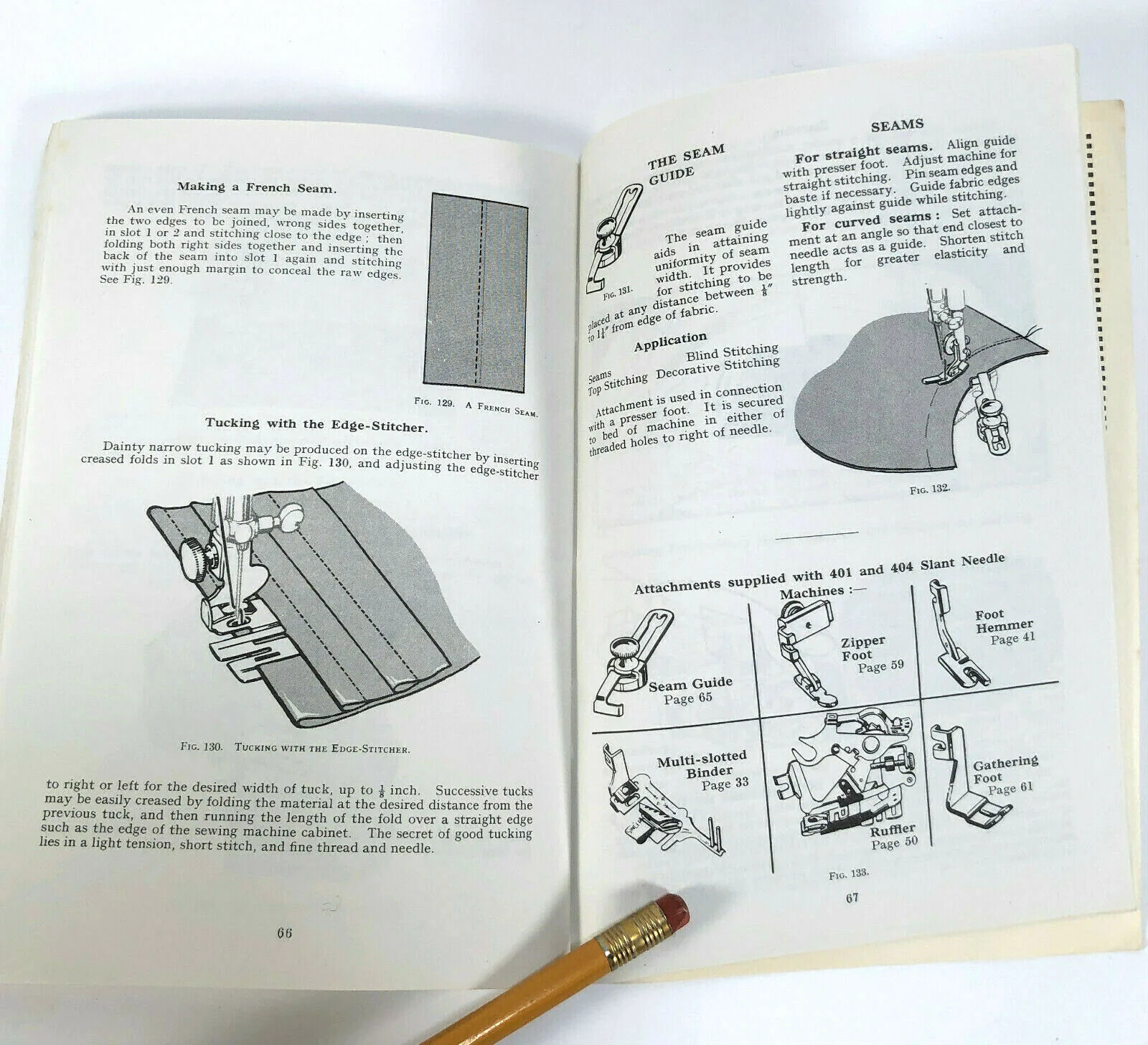 Vintage Singer Manual of Family Sewing Machines Students Instruction Booklet 1963 - Image 6