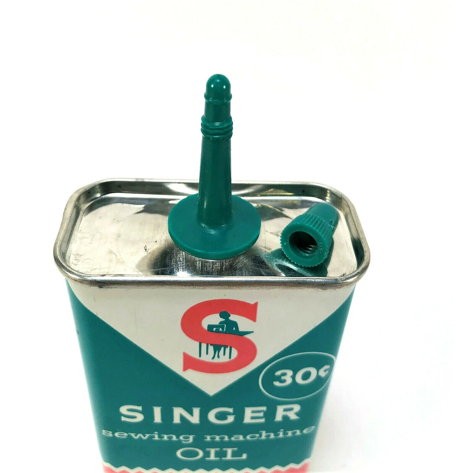 Vintage Singer Sewing Machine 4 oz Oil Can Handy Oiler Sealed Unused - Image 2