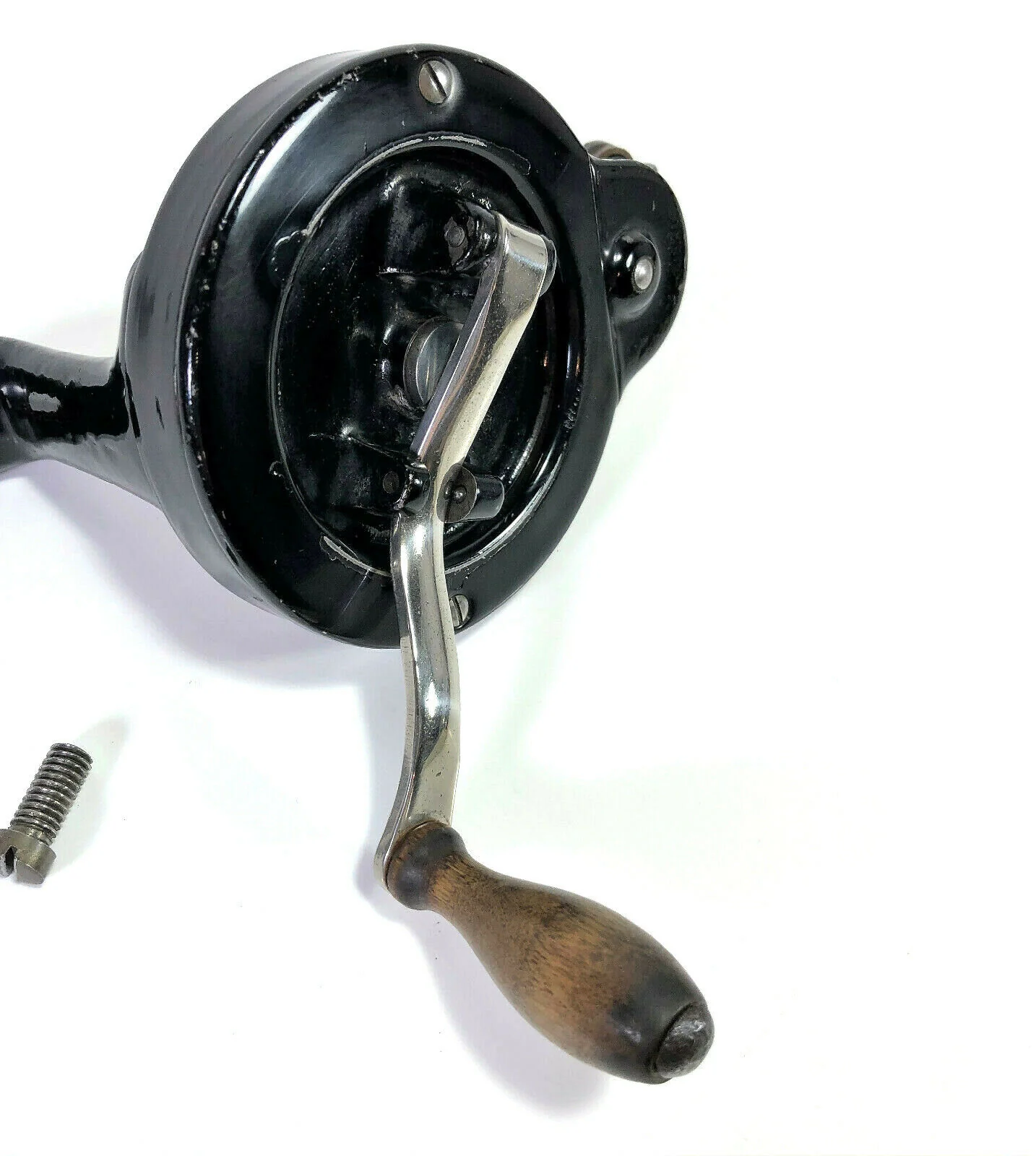 Vintage Singer Sewing Machine Hand Crank Attachment Original Genuine Simanco E - Image 2