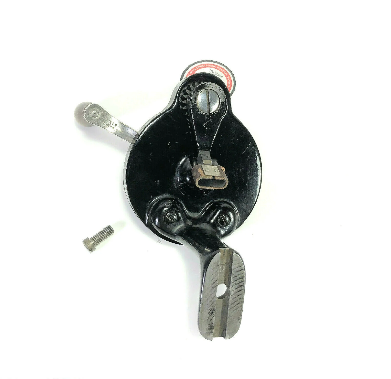 Vintage Singer Sewing Machine Hand Crank Attachment Original Genuine Simanco E - Image 6