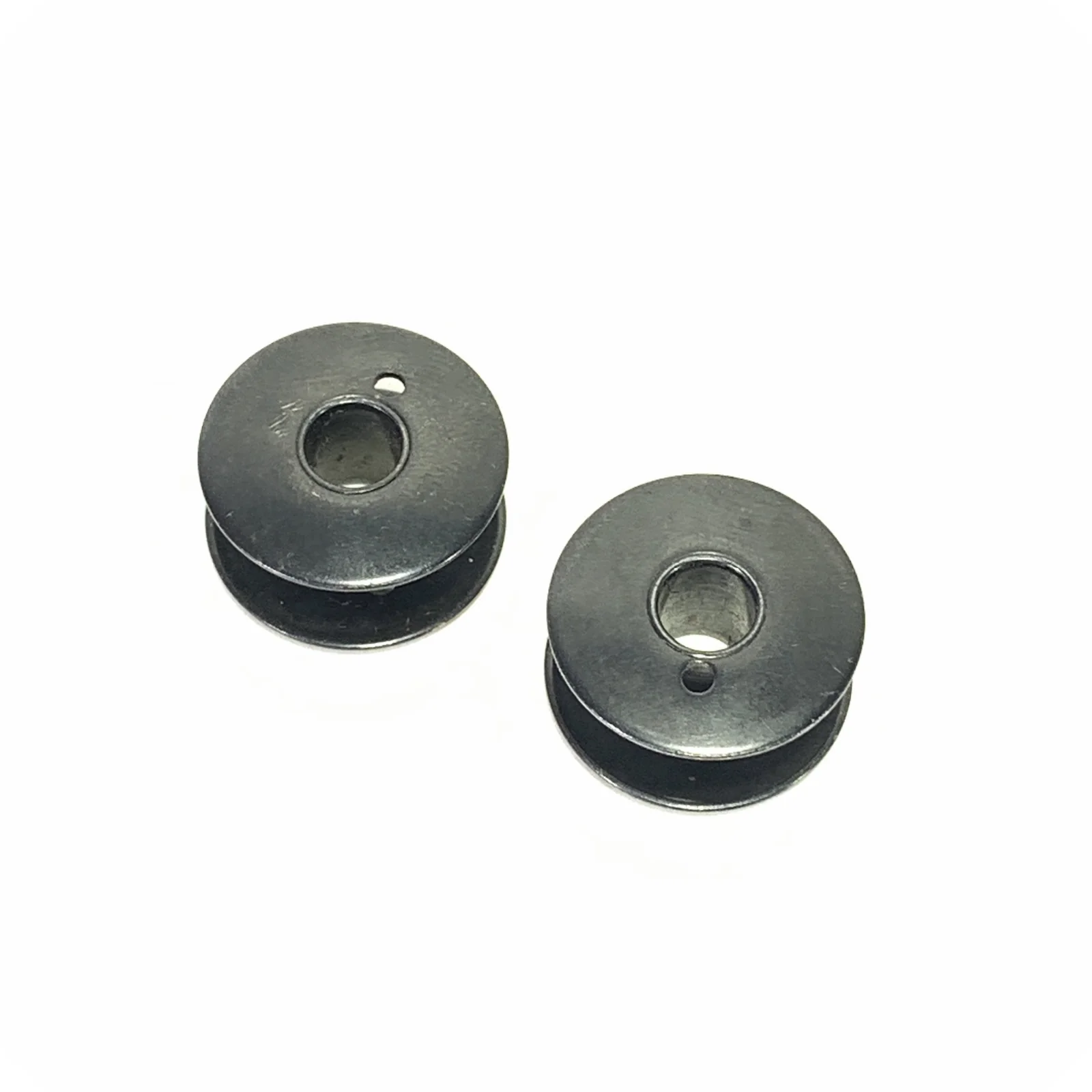 Vtg Singer Sewing Machine Class 66 One Hole Bobbins Lot of 2 Simanco 32522 Blackside - Image 2